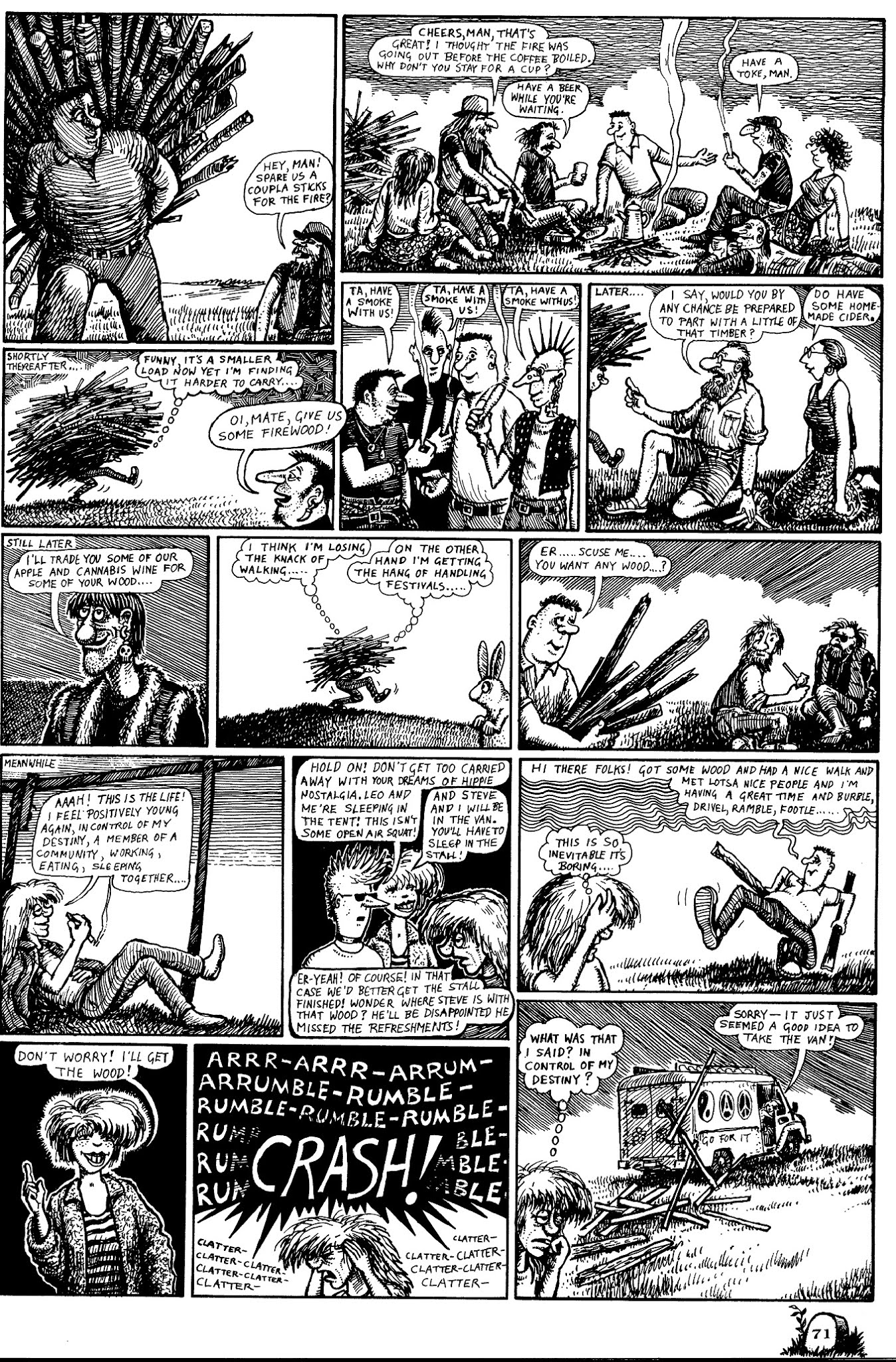 Read online Russell: The Saga of a Peaceful Man comic -  Issue #1 - 67