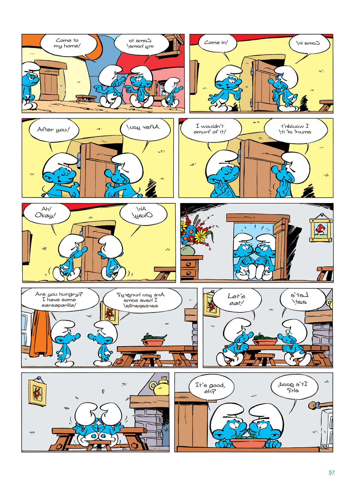 Read online The Smurfs comic -  Issue #5 - 57