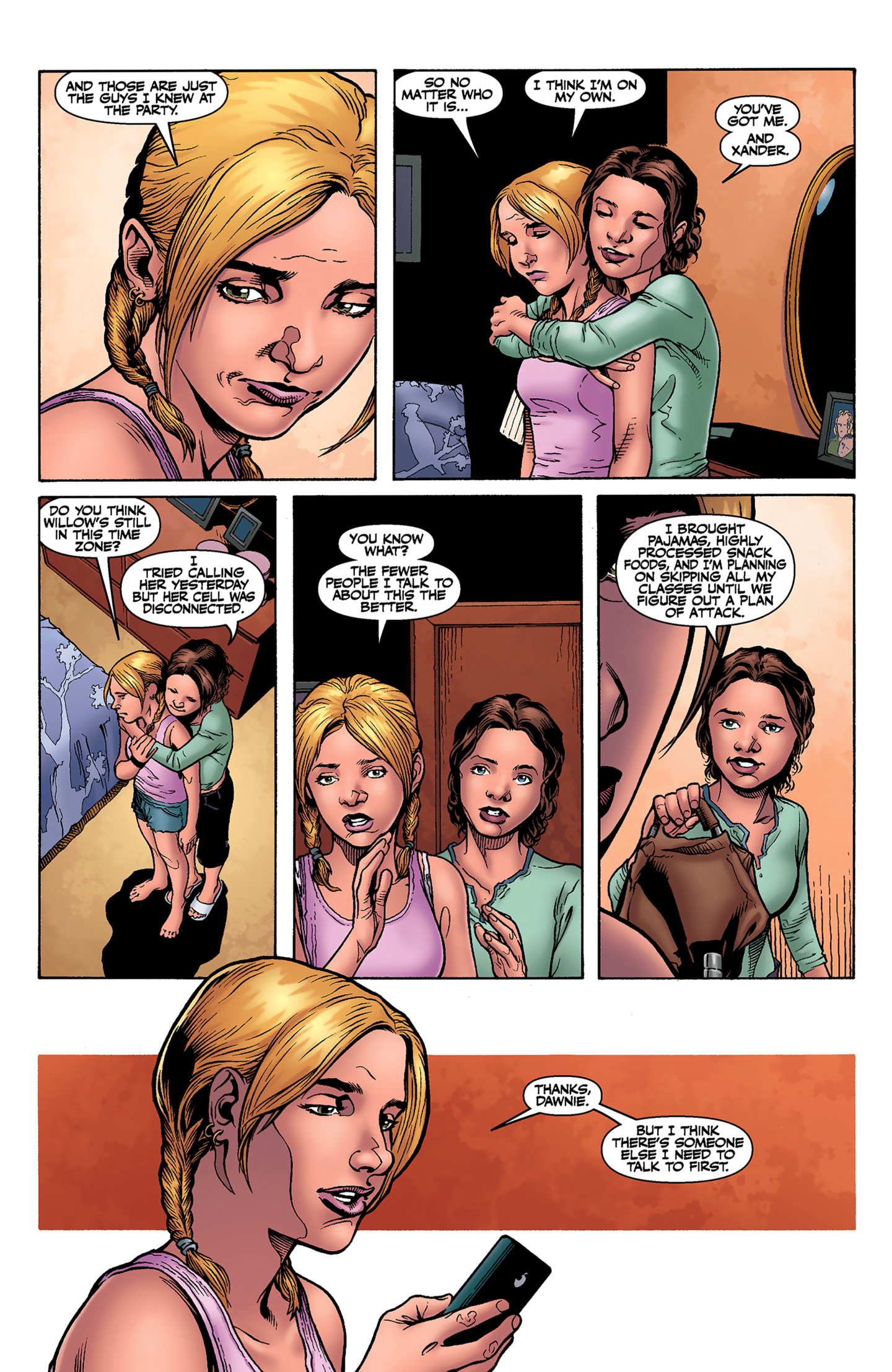 Read online Buffy the Vampire Slayer Season Nine comic -  Issue #6 - 8