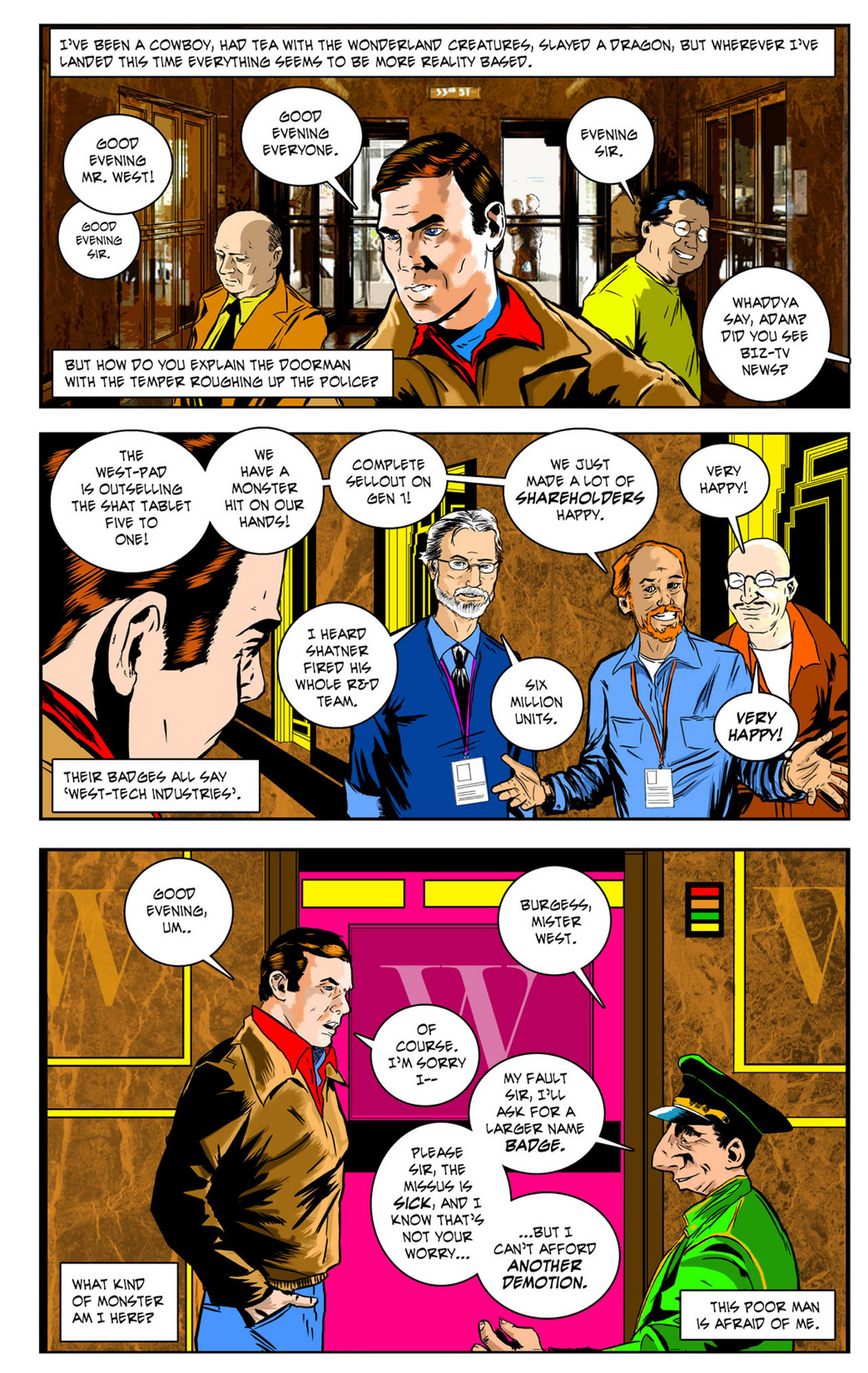 Read online The Mis-Adventures of Adam West (2012) comic -  Issue #5 - 5