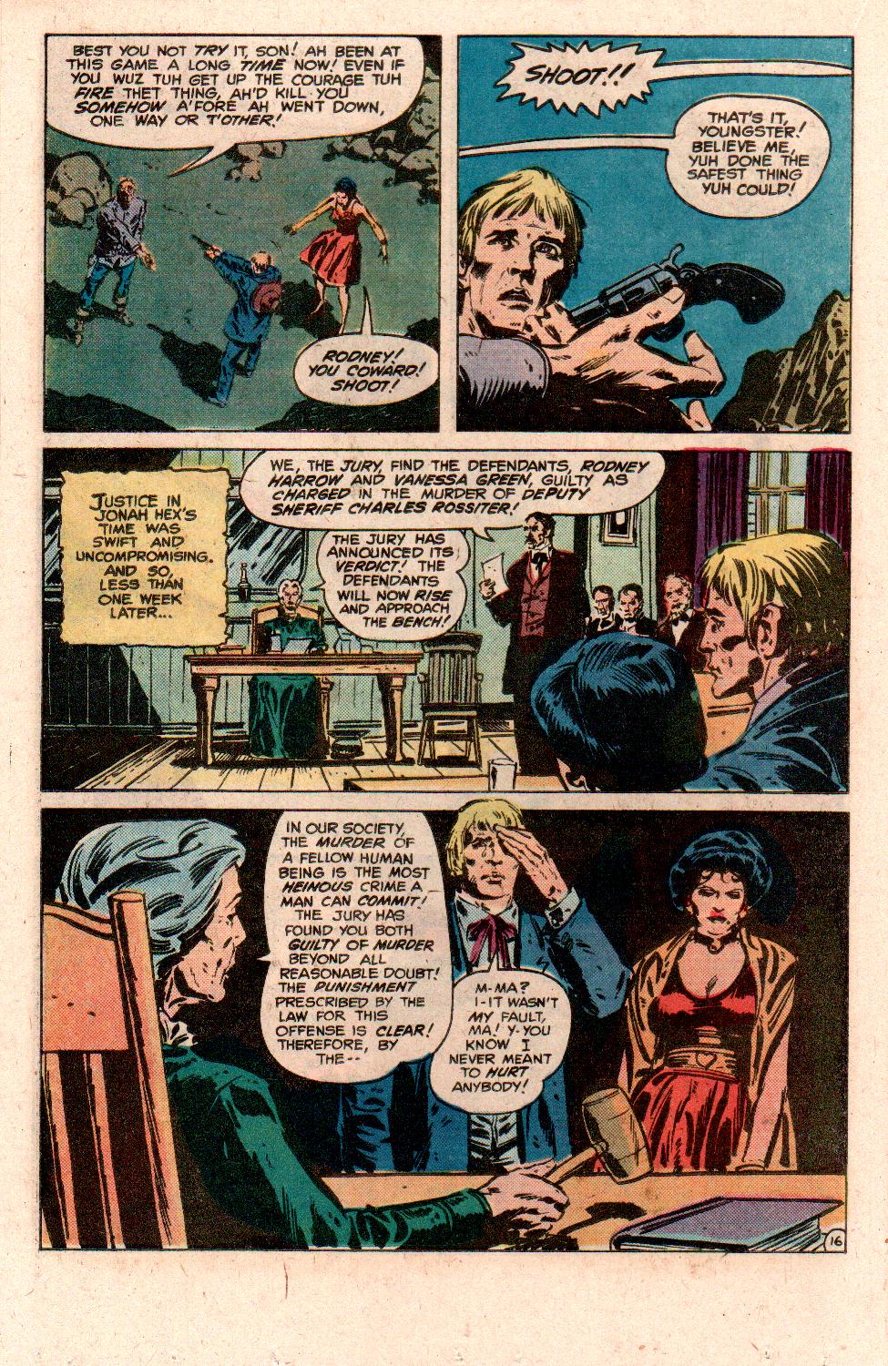 Read online Jonah Hex (1977) comic -  Issue #41 - 22