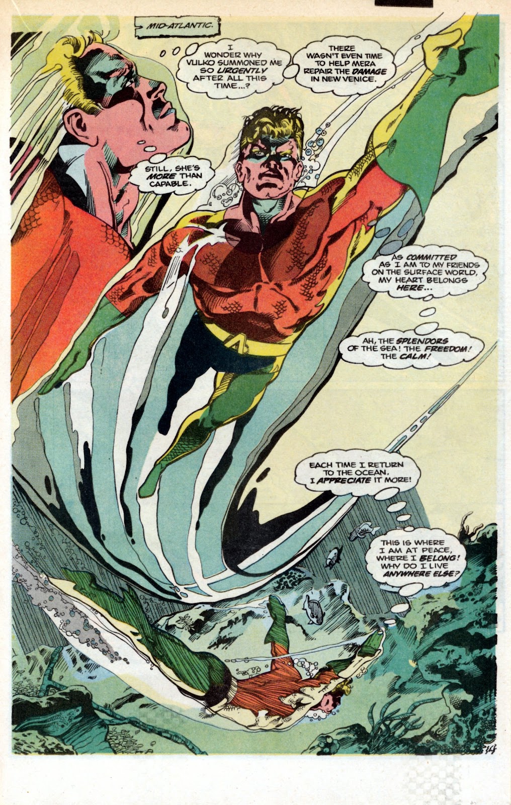 Aquaman (1986) Issue #1 #1 - English 18
