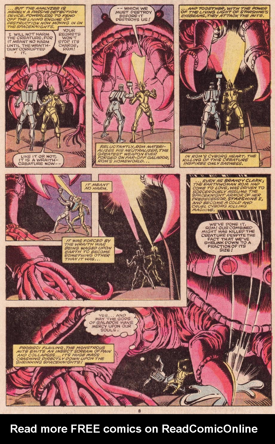 Read online ROM (1979) comic -  Issue #59 - 8