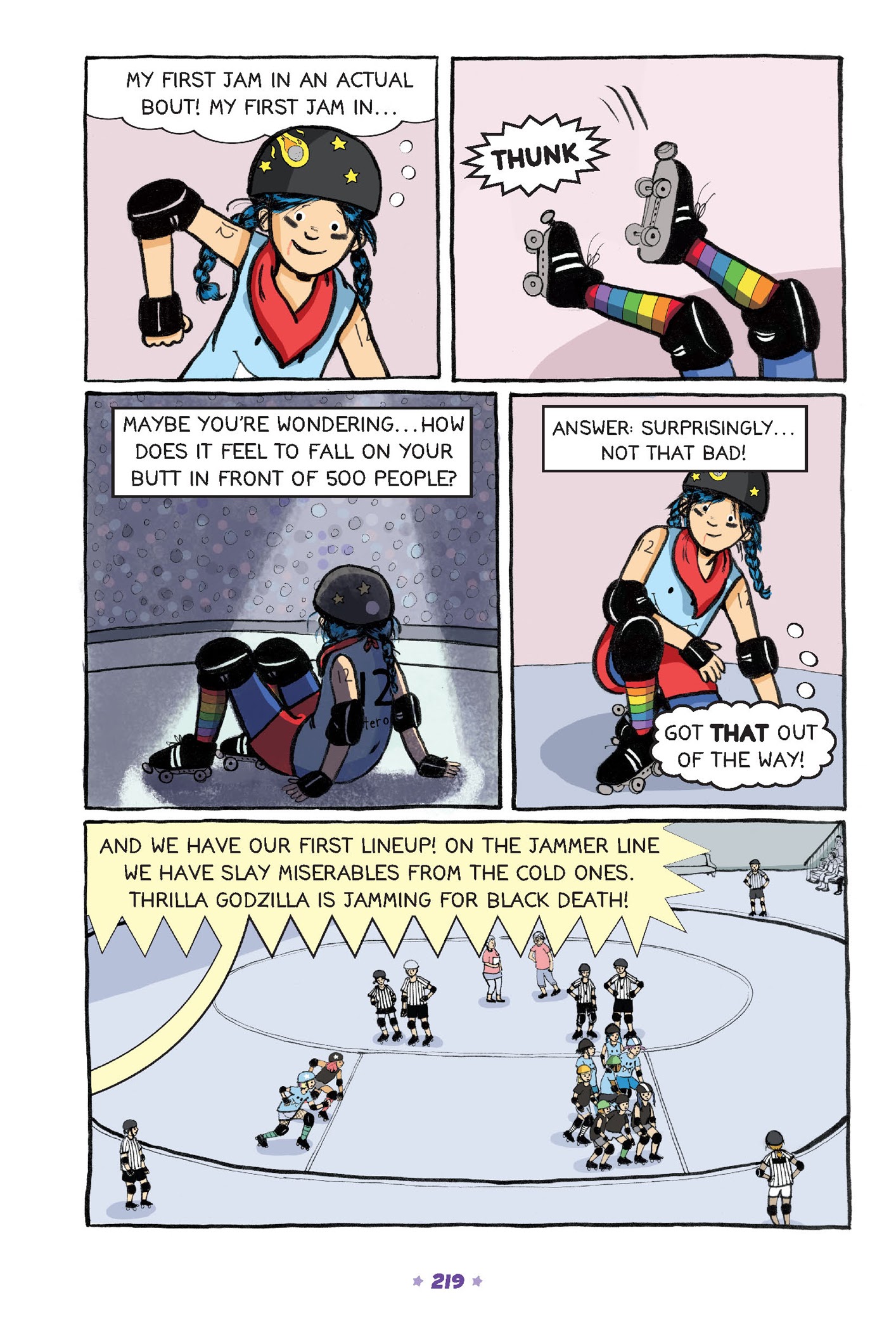 Read online Roller Girl comic -  Issue # TPB (Part 3) - 16