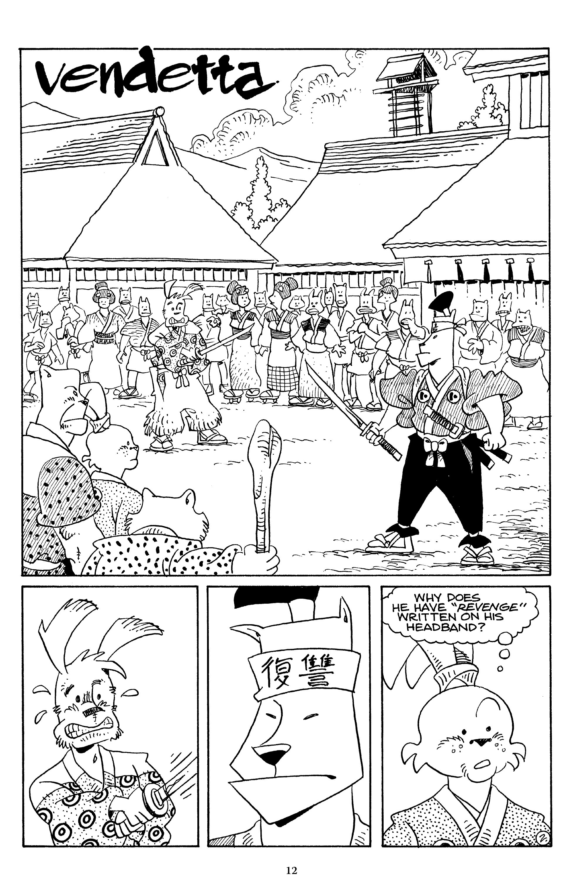 Read online The Usagi Yojimbo Saga comic -  Issue # TPB 4 - 12