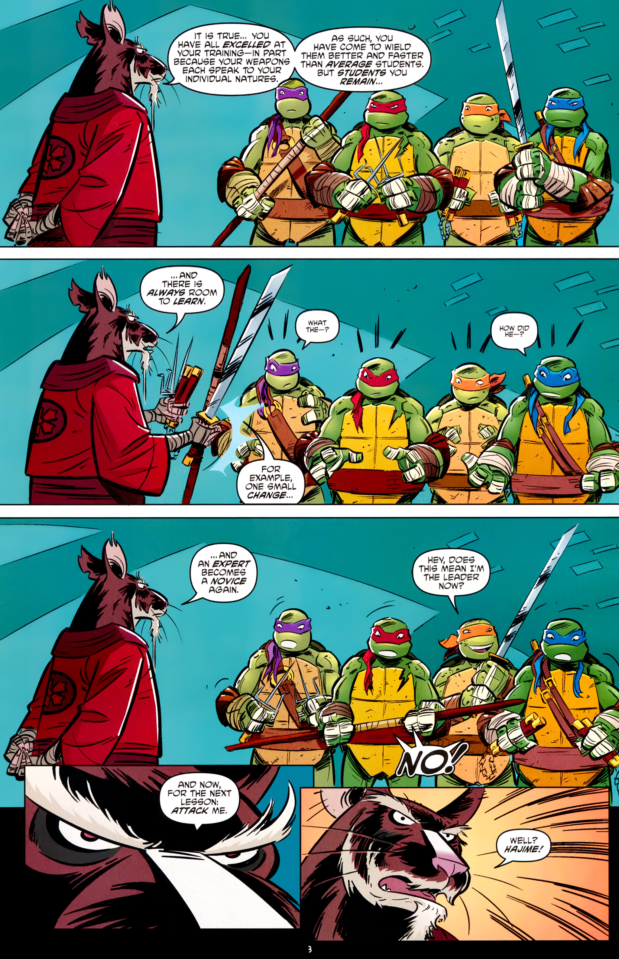 Read online Teenage Mutant Ninja Turtles New Animated Adventures Free Comic Book Day comic -  Issue # Full - 5