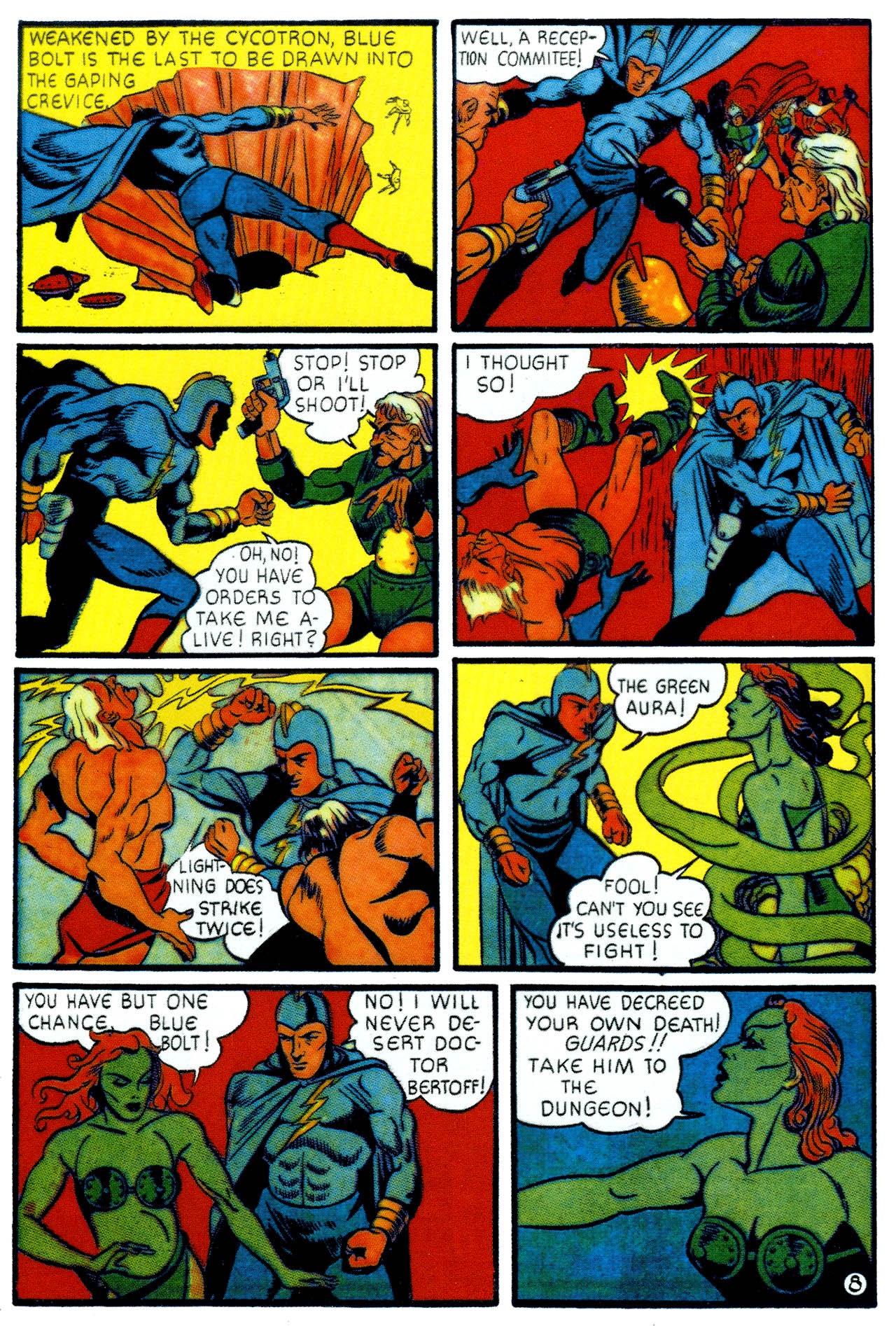 Read online Blue Bolt comic -  Issue # TPB - 9