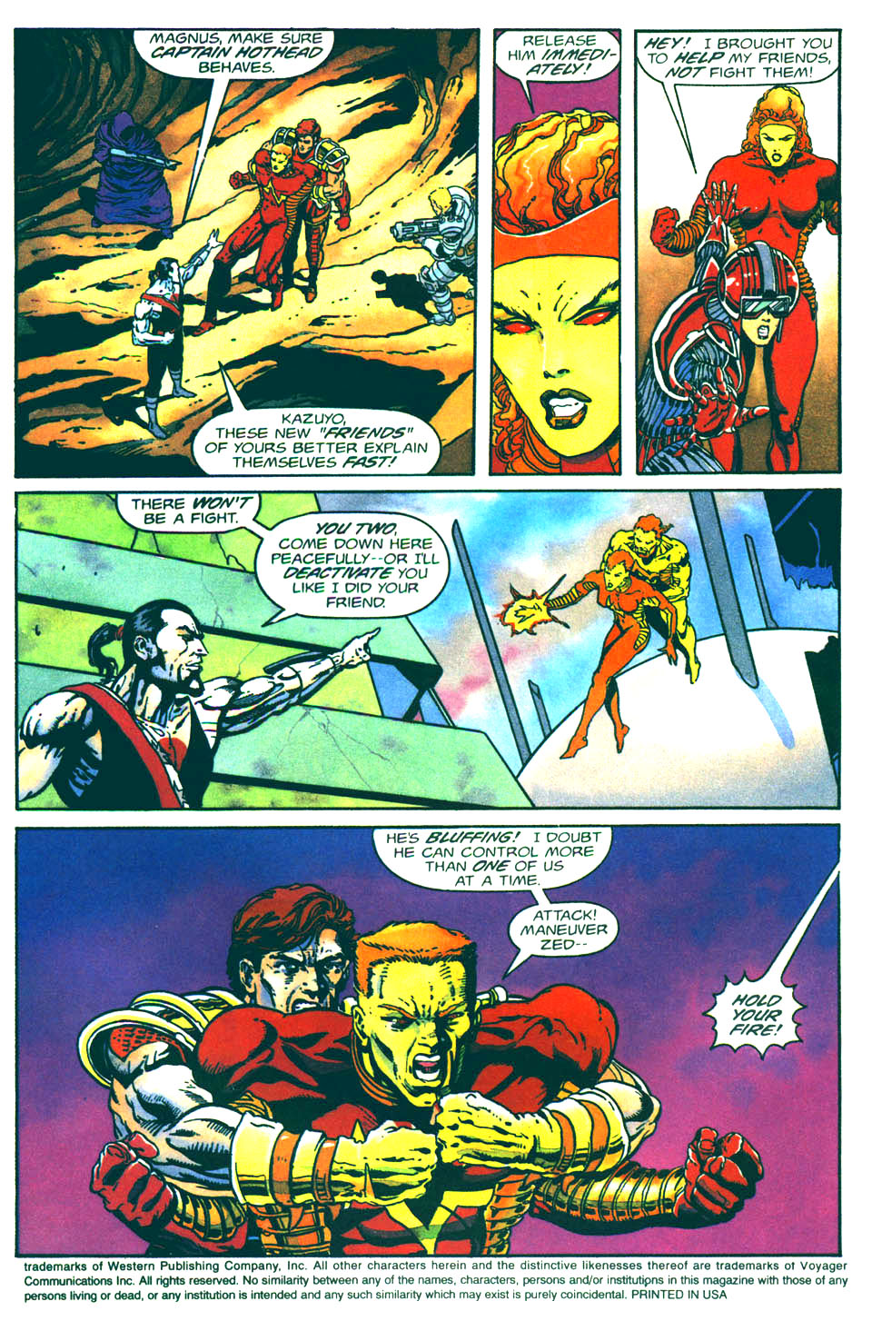 Read online Magnus Robot Fighter (1991) comic -  Issue #37 - 4