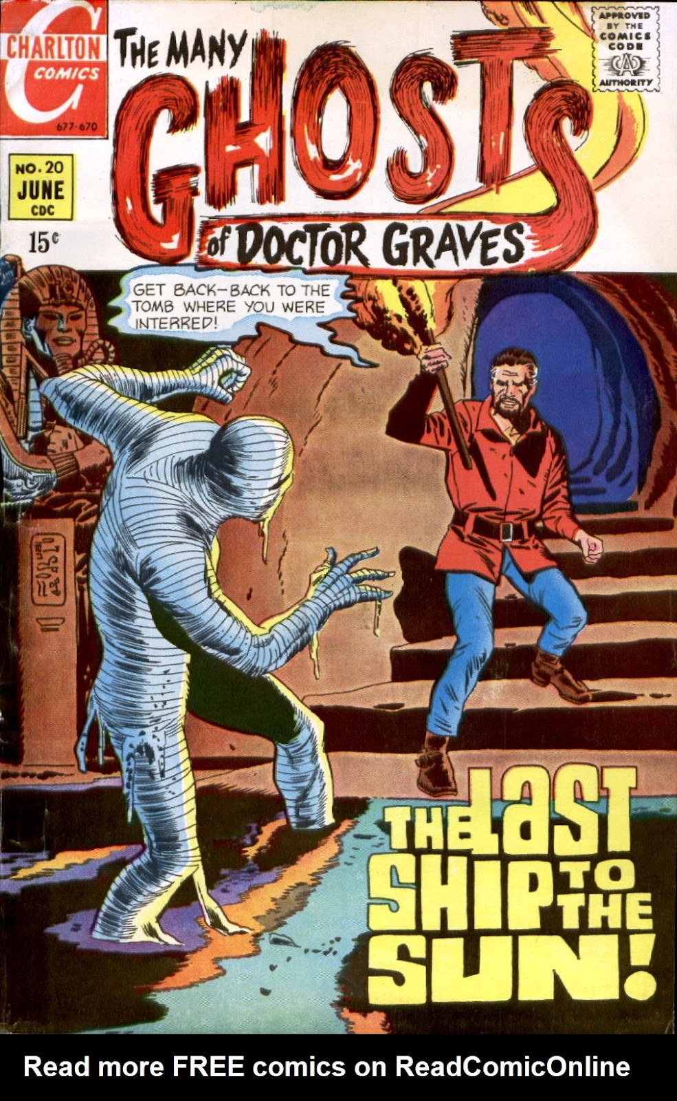 The Many Ghosts of Dr. Graves issue 20 - Page 1