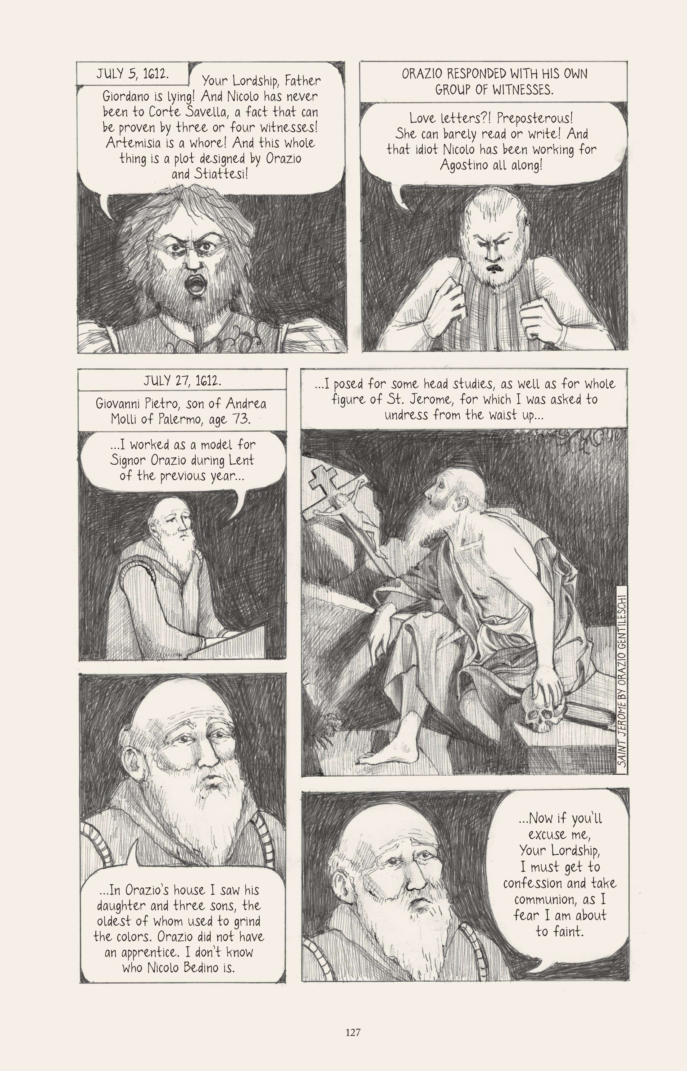 Read online I Know What I Am: The Life and Times of Artemisia Gentileschi comic -  Issue # TPB (Part 2) - 35