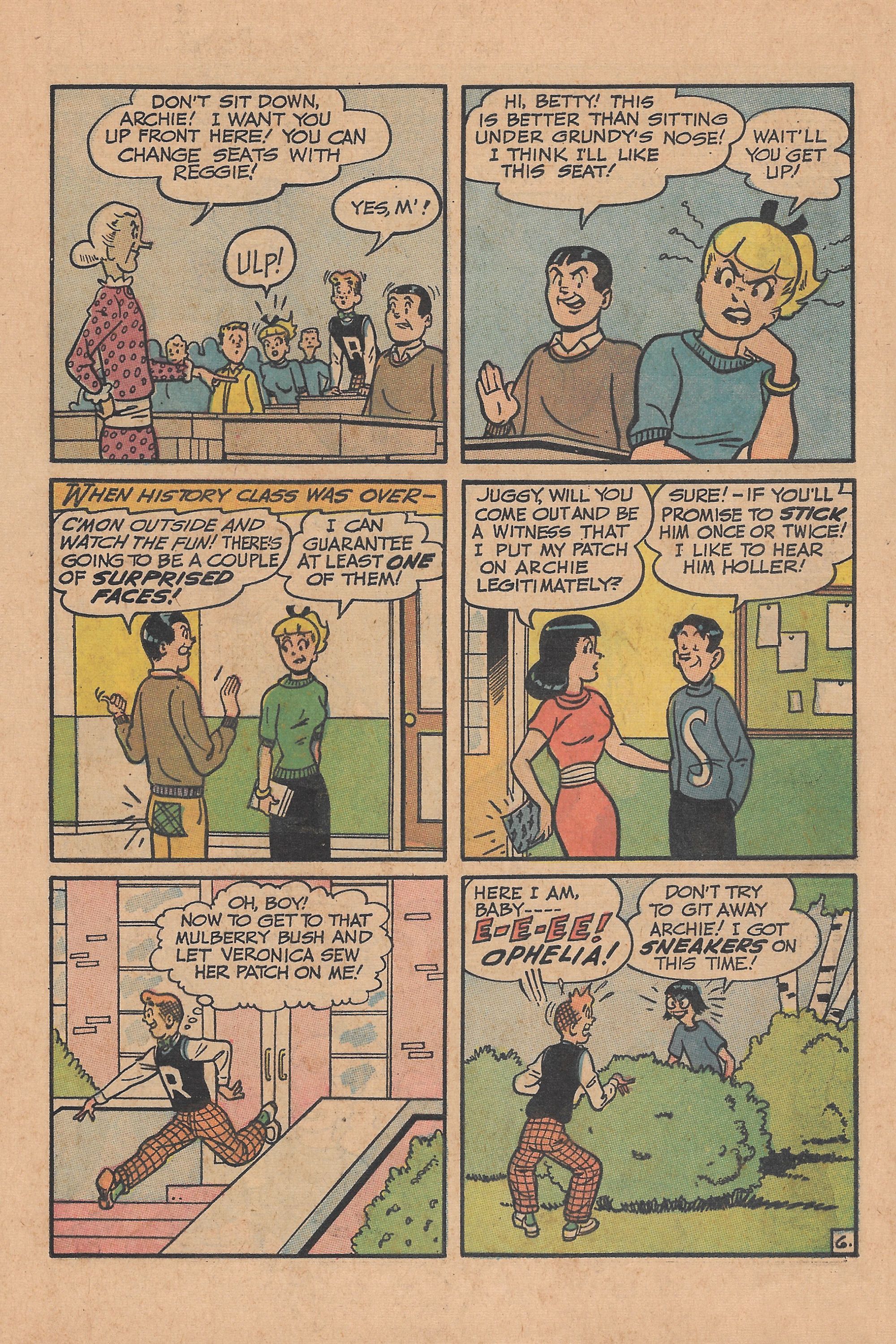 Read online Archie Giant Series Magazine comic -  Issue #151 - 52