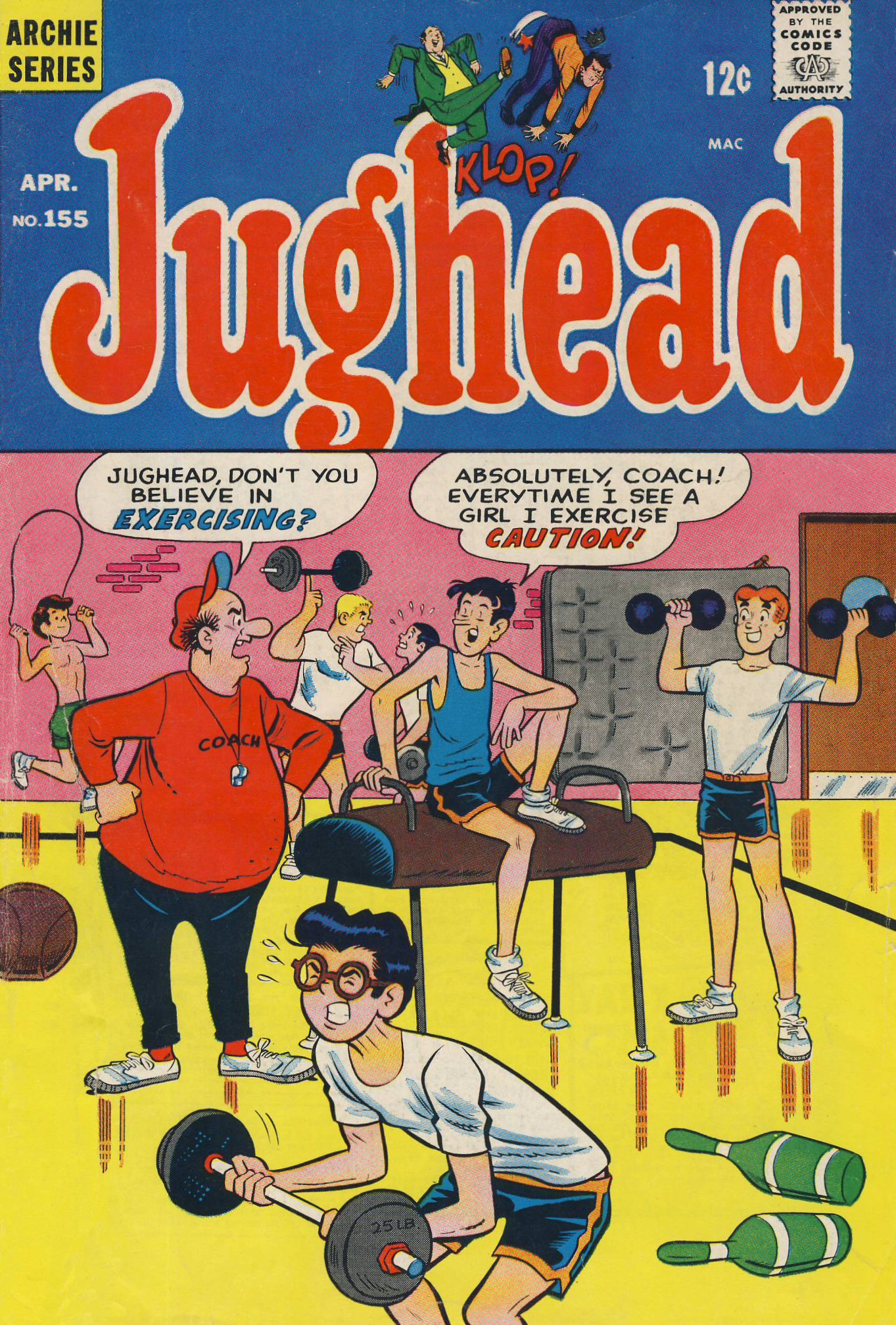 Read online Jughead (1965) comic -  Issue #155 - 1