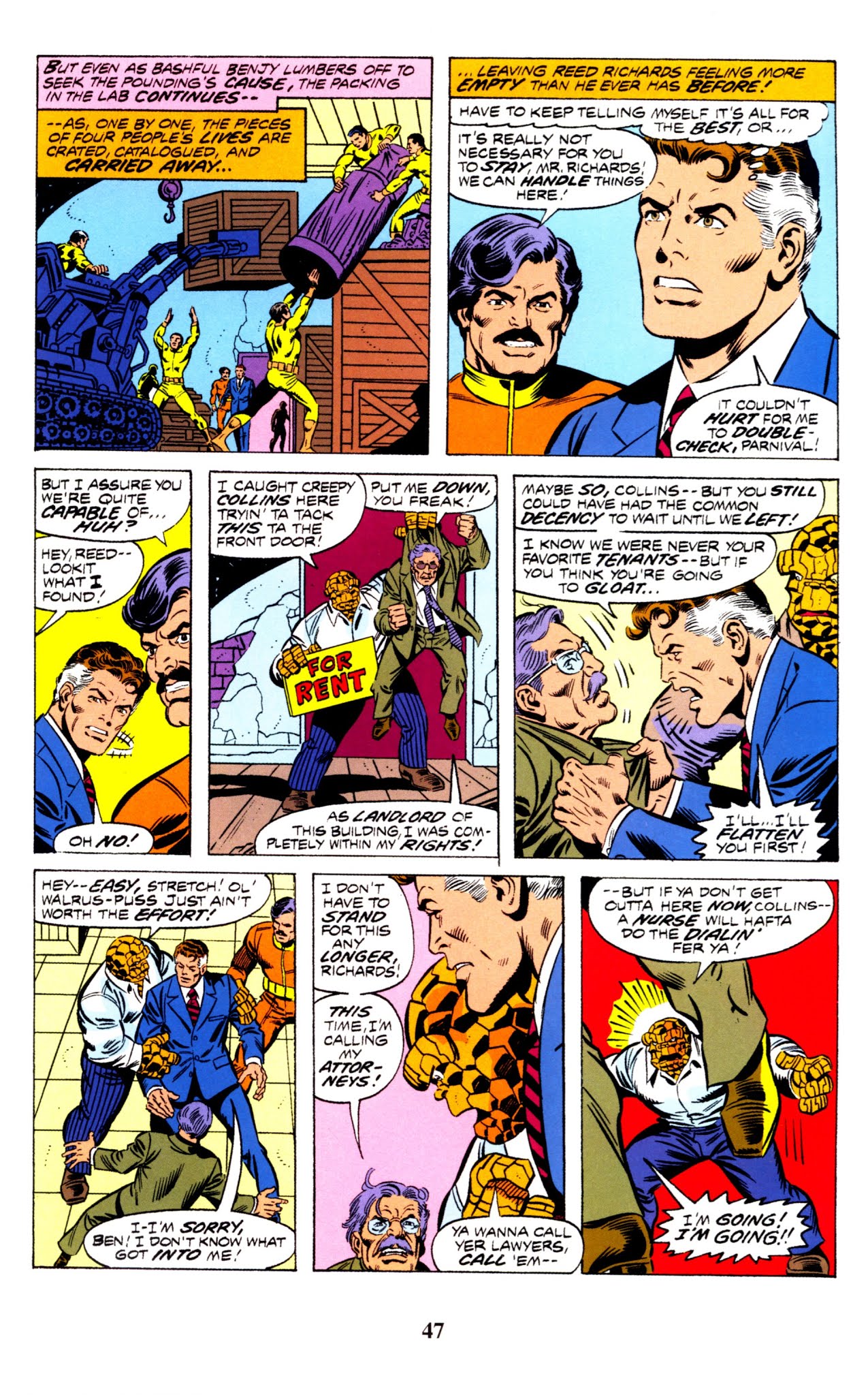 Read online Fantastic Four Visionaries: George Perez comic -  Issue # TPB 2 (Part 1) - 47
