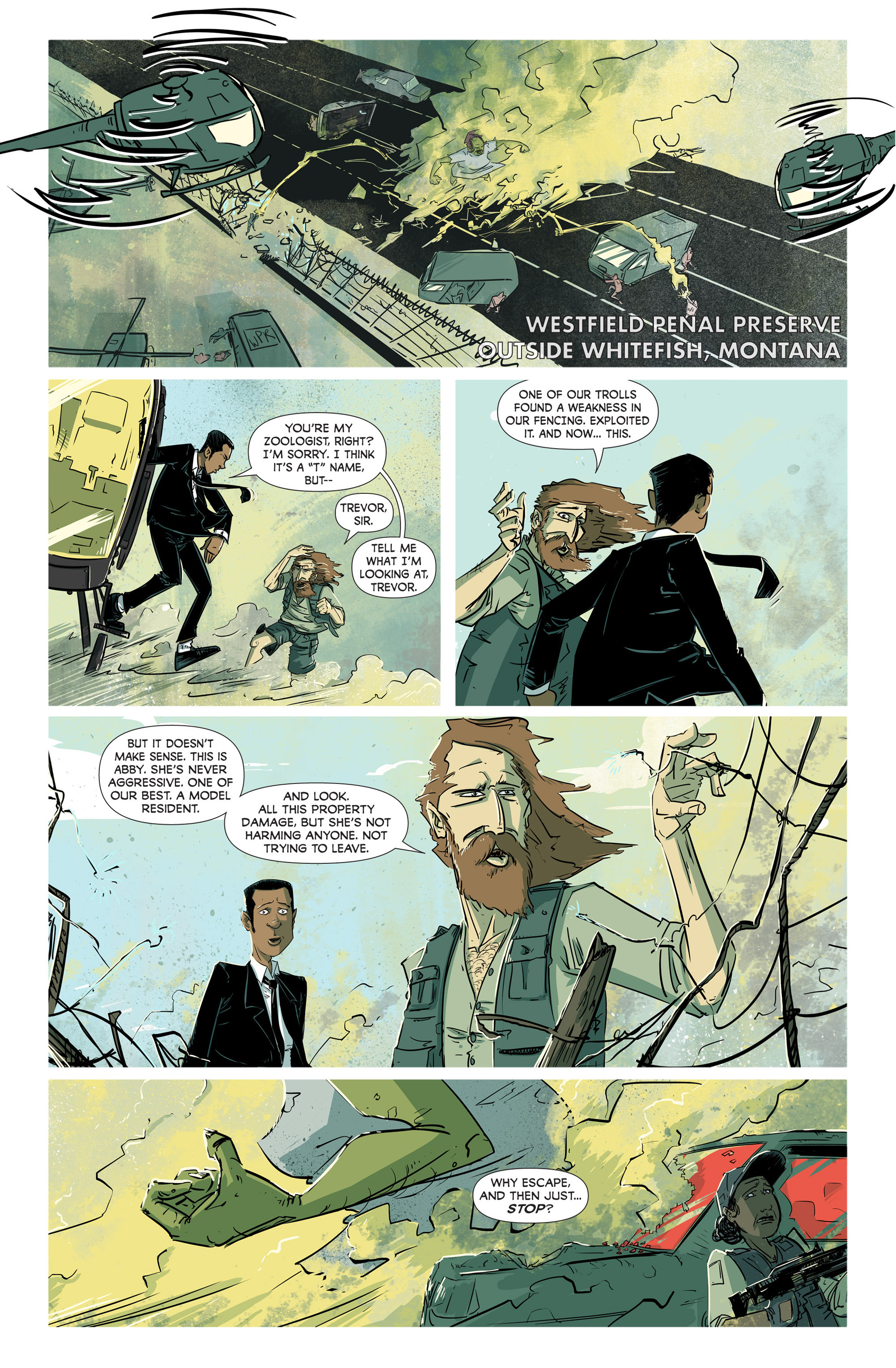 Read online Past the Last Mountain comic -  Issue #1 - 6