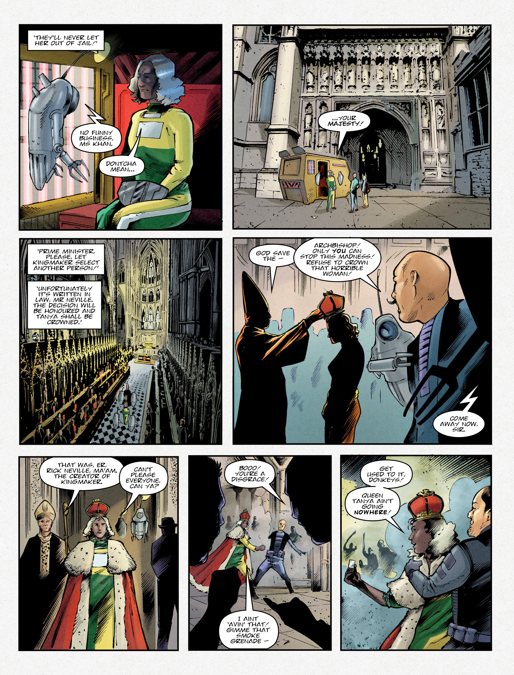 Read online 2000 AD comic -  Issue #2183 - 35
