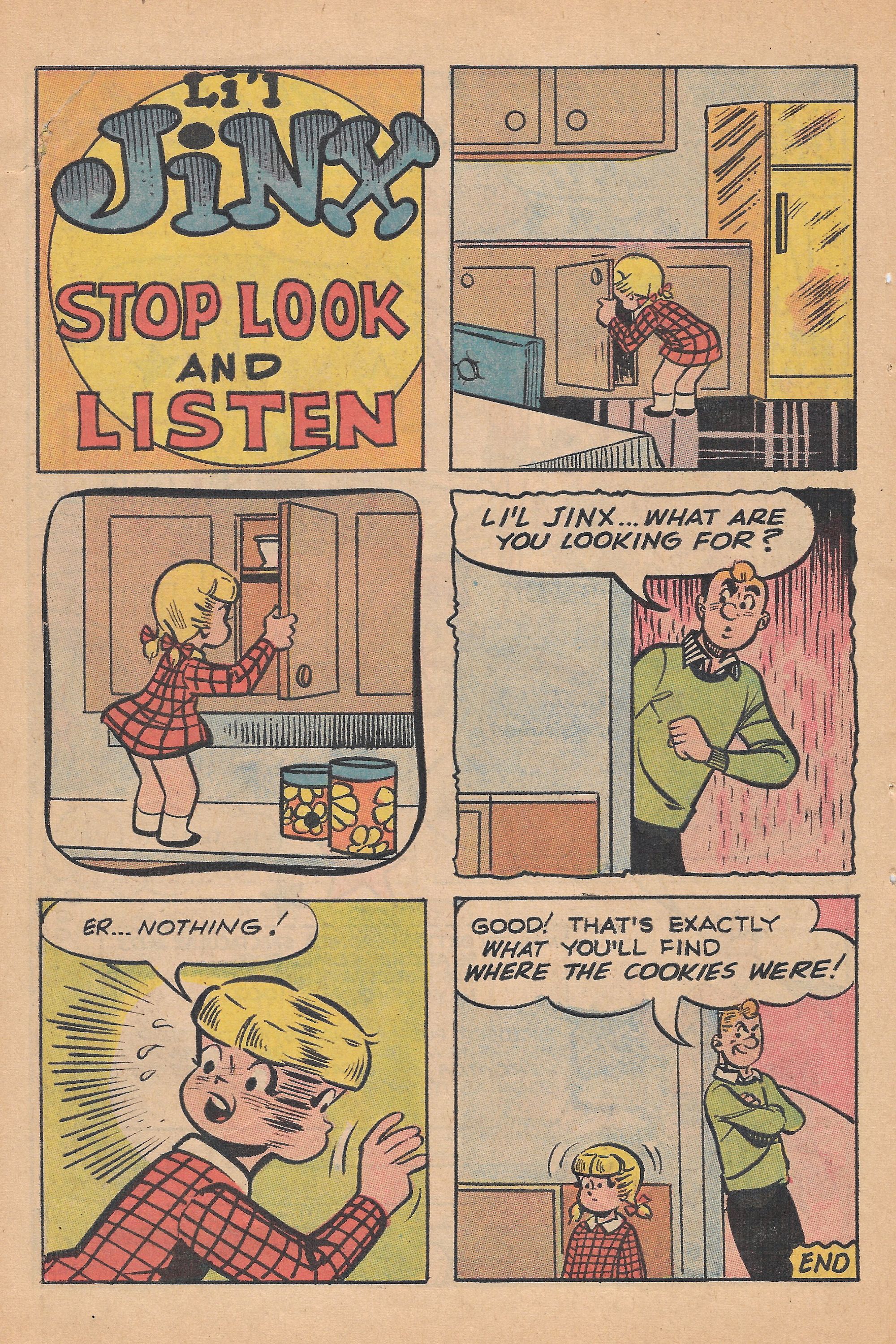 Read online Reggie's Wise Guy Jokes comic -  Issue #12 - 56