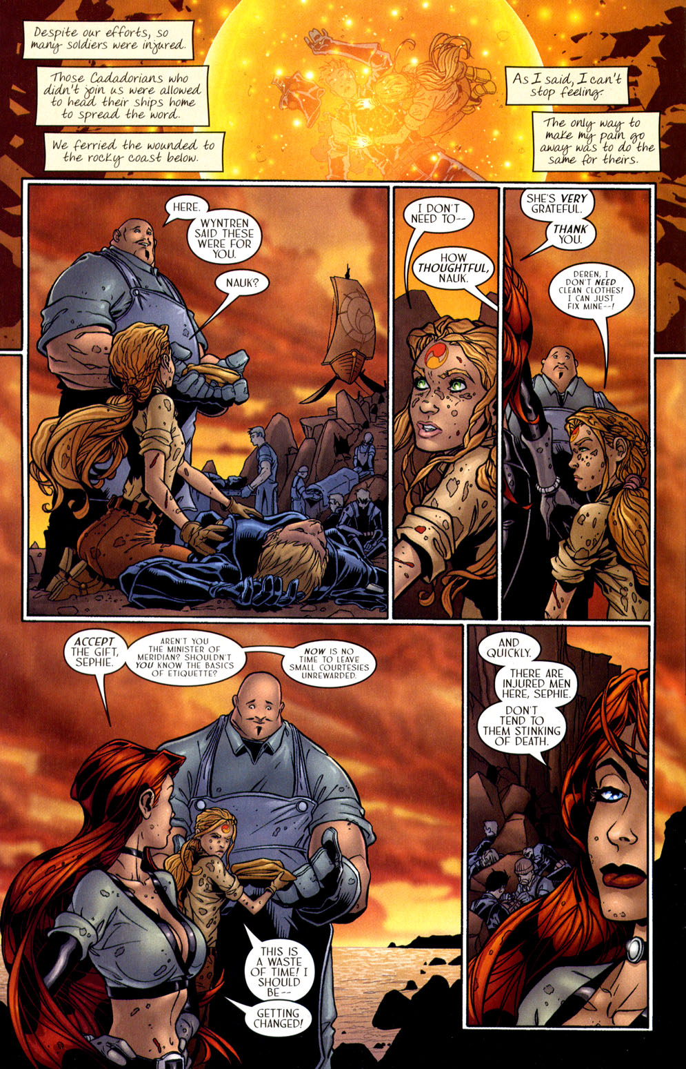 Read online Meridian comic -  Issue #20 - 17