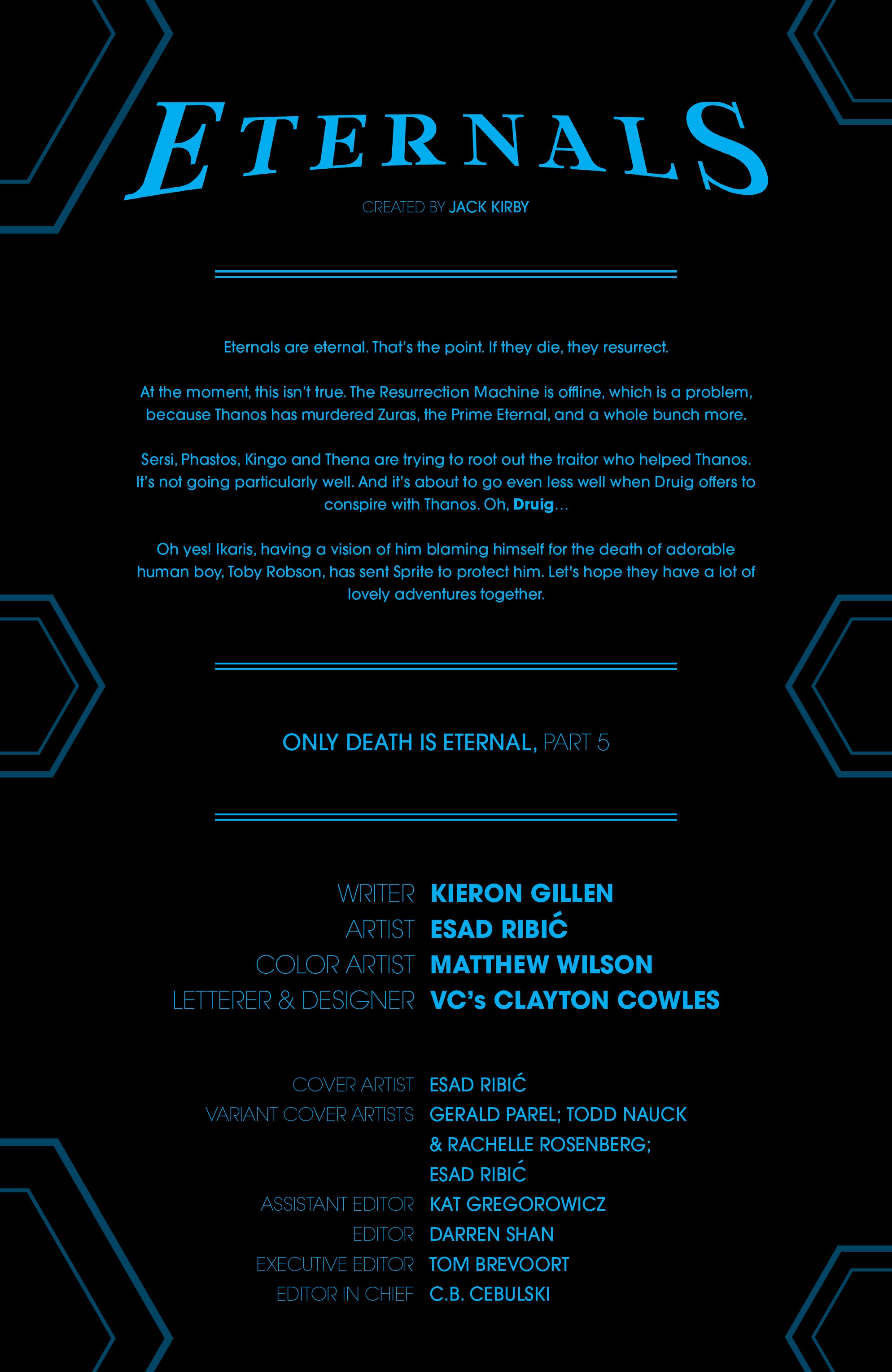 Read online Eternals (2021) comic -  Issue #5 - 3