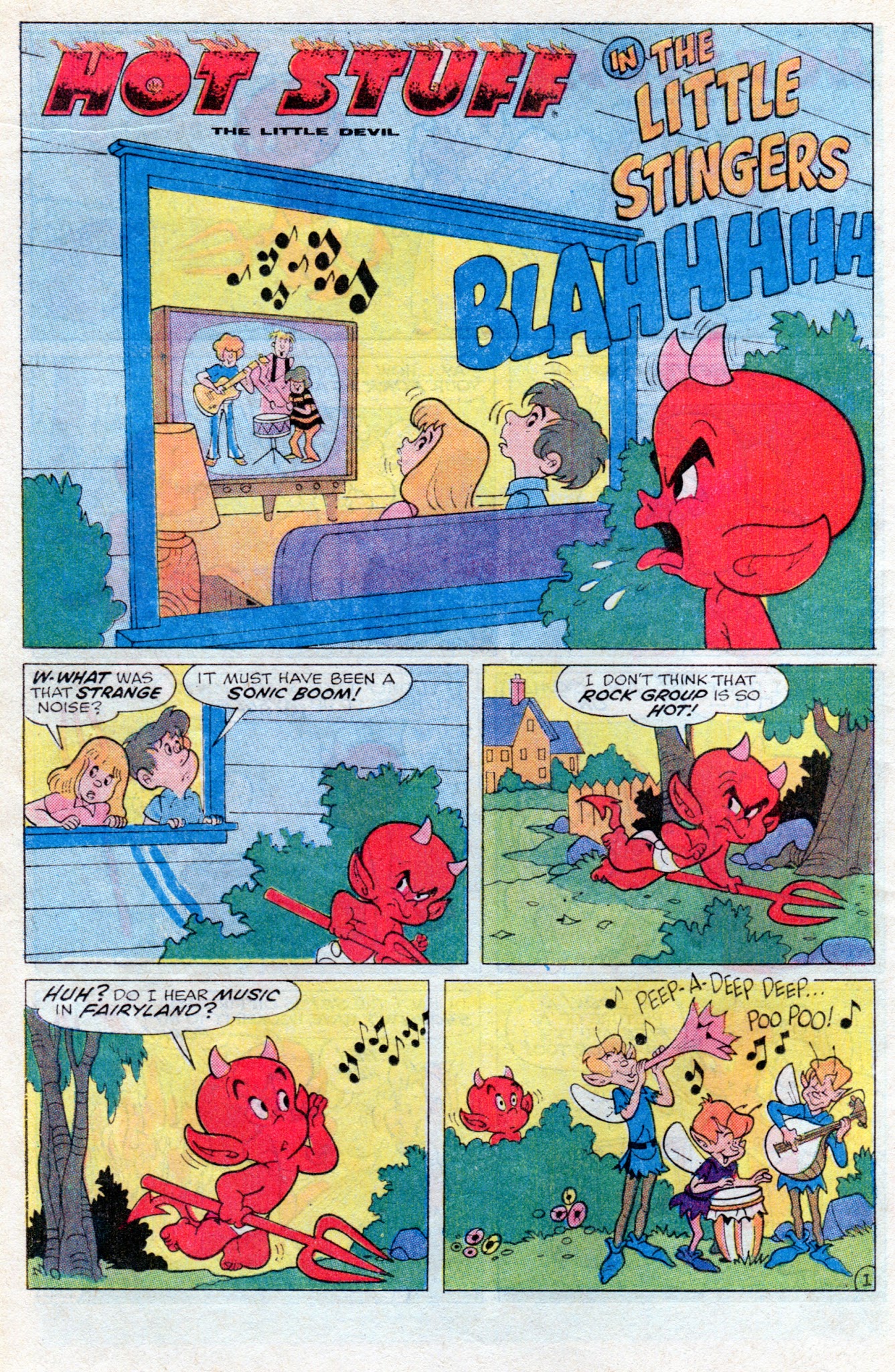 Read online Hot Stuff, the Little Devil comic -  Issue #109 - 12