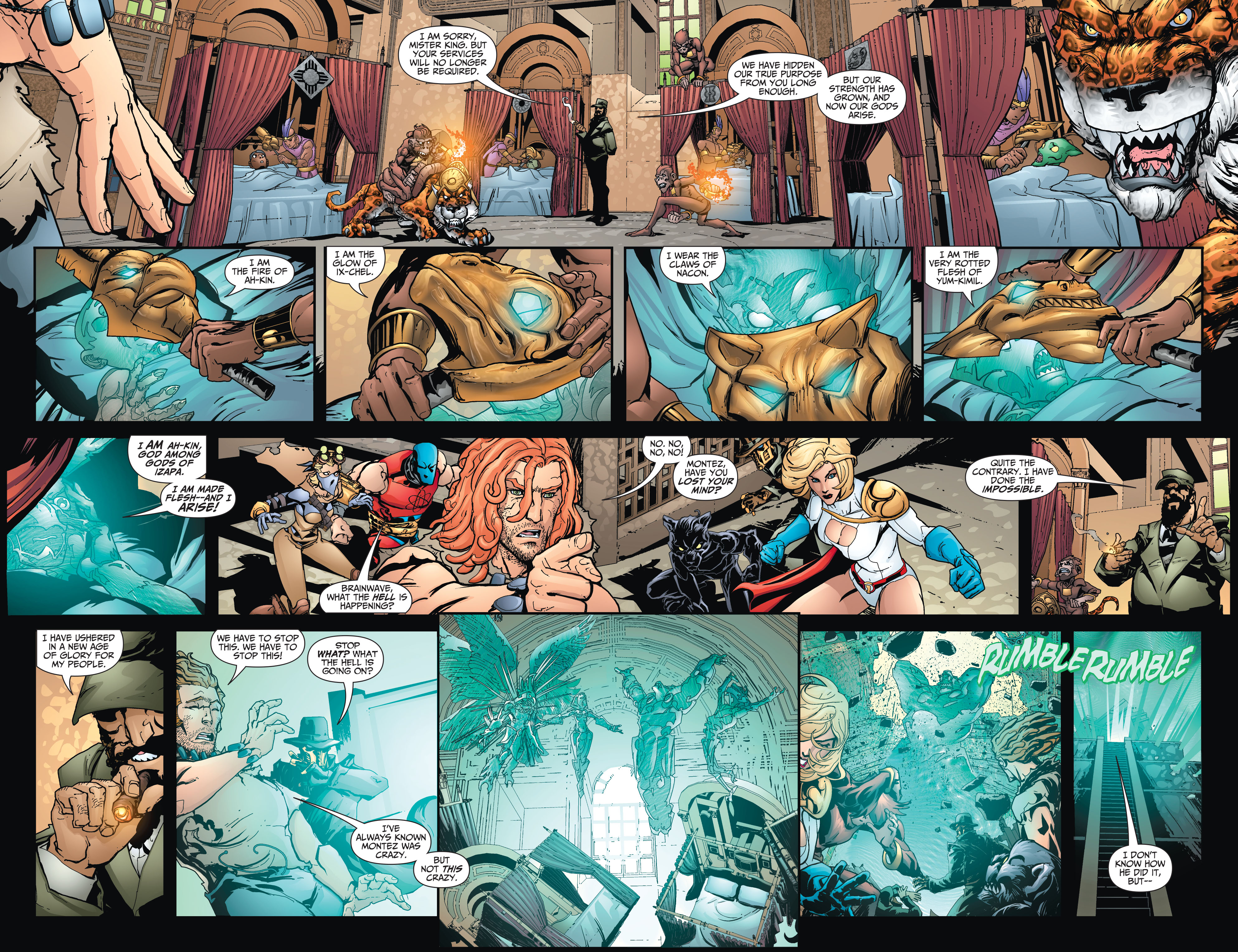 Read online JSA All-Stars (2010) comic -  Issue #9 - 18