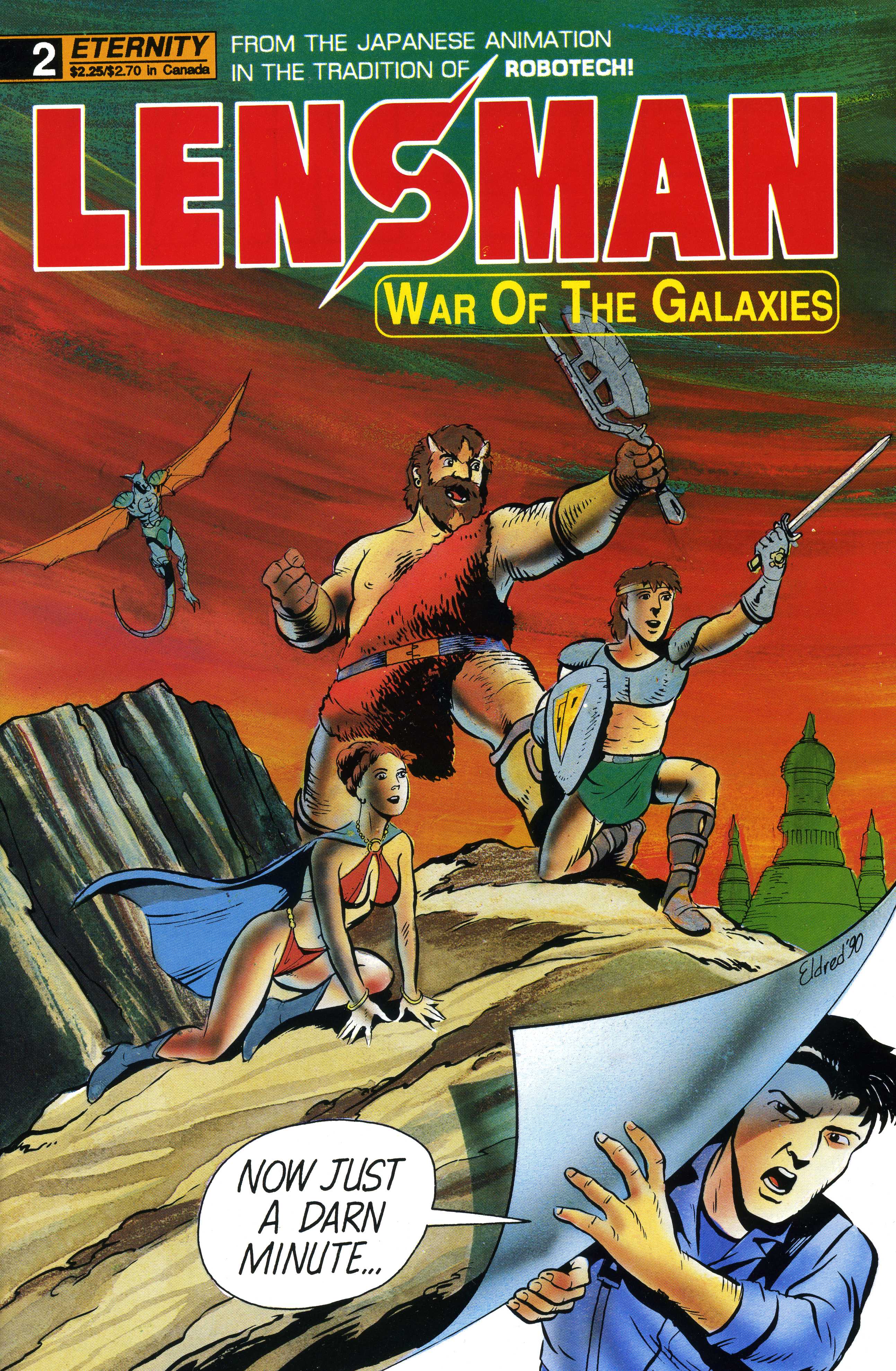 Read online Lensman: War of the Galaxies comic -  Issue #2 - 1