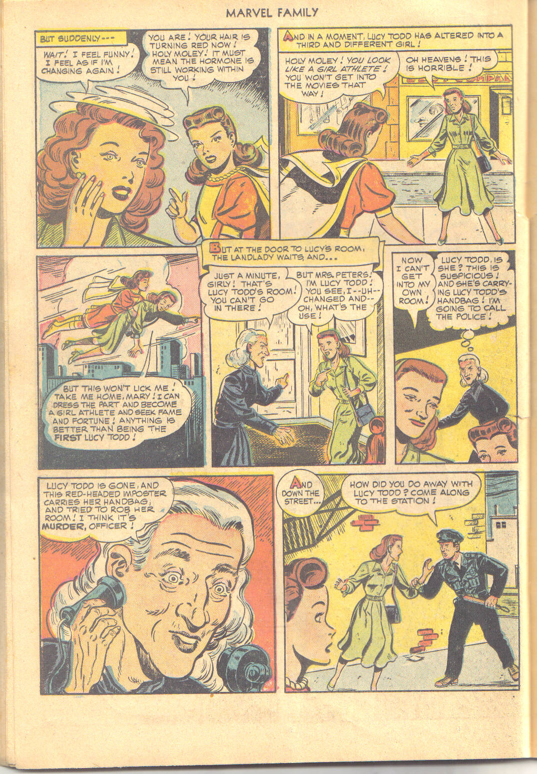 Read online The Marvel Family comic -  Issue #47 - 31