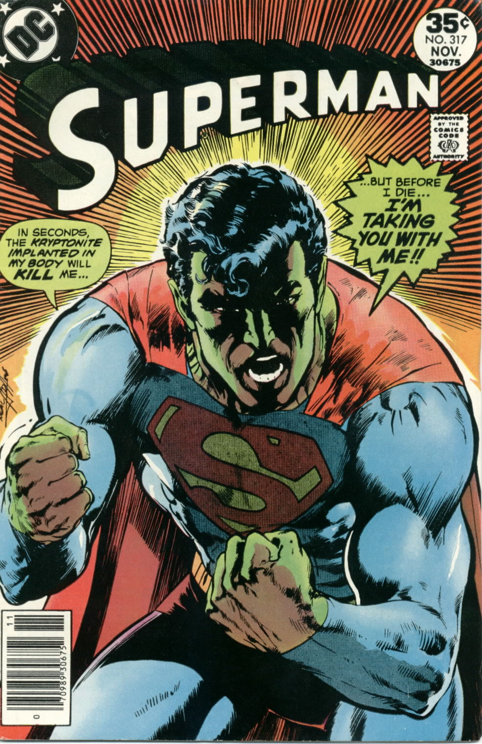Read online Superman (1939) comic -  Issue #317 - 1