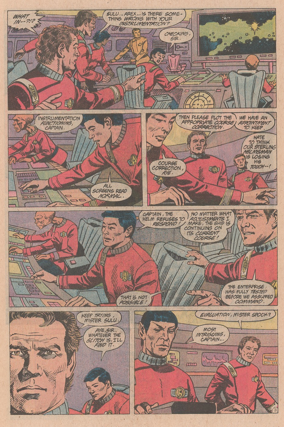 Read online Star Trek (1984) comic -  Issue #39 - 4