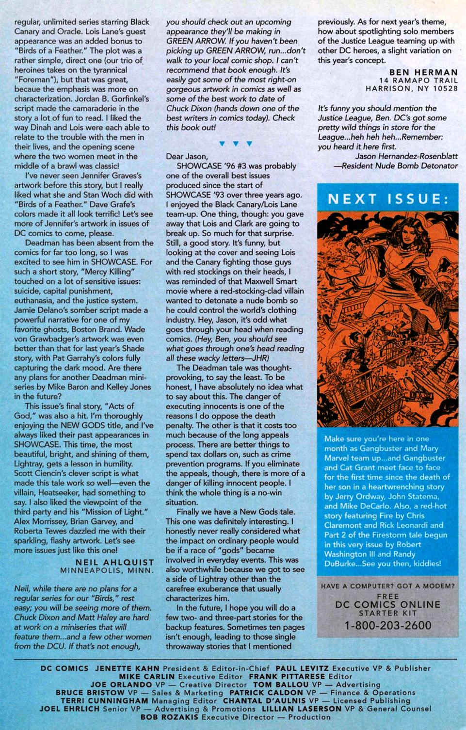 Read online Showcase '96 comic -  Issue #6 - 41