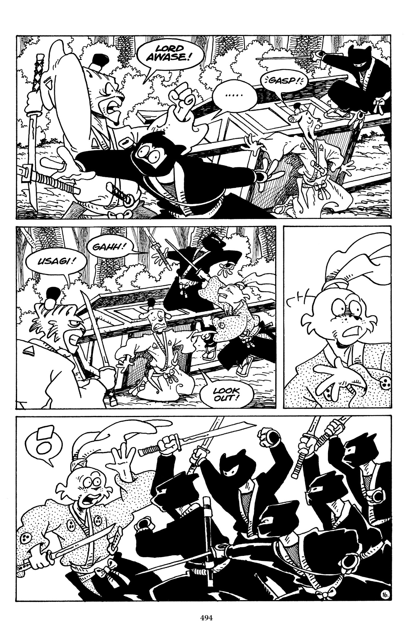 Read online The Usagi Yojimbo Saga comic -  Issue # TPB 6 - 491