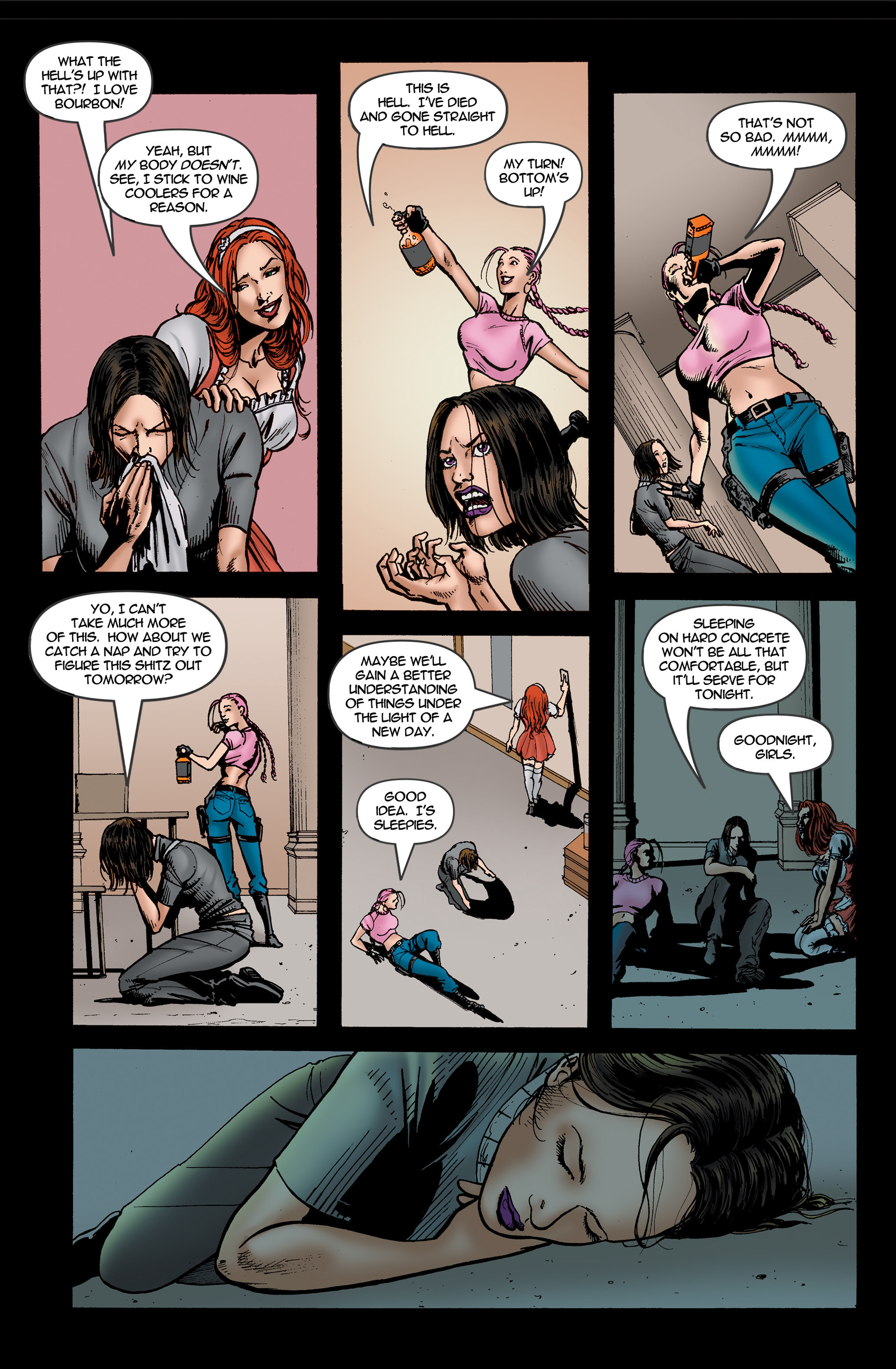 Read online Chaos Campus: Sorority Girls Vs. Zombies comic -  Issue #17 - 16
