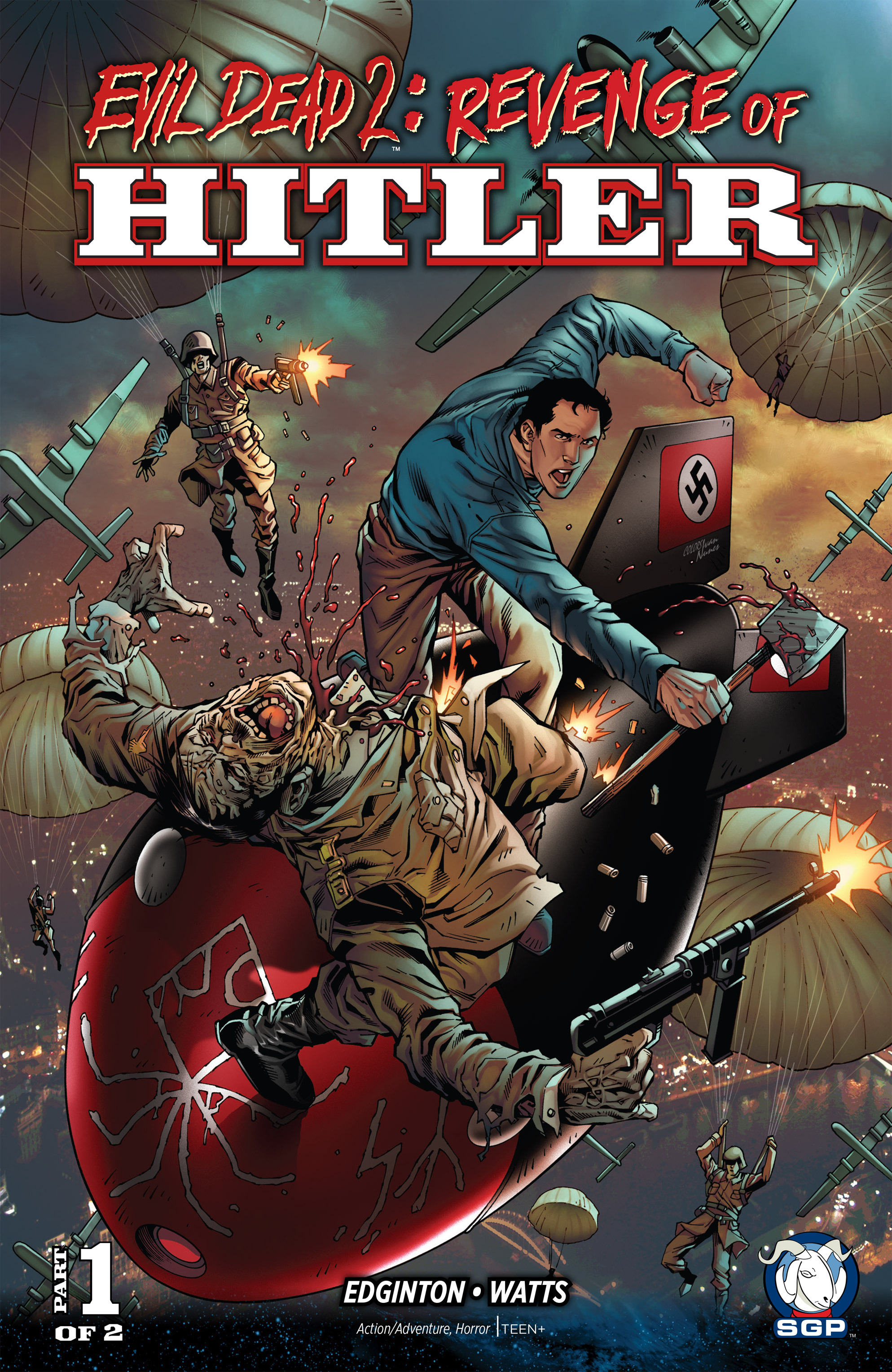 Read online Evil Dead 2: Revenge of Hitler comic -  Issue #1 - 1