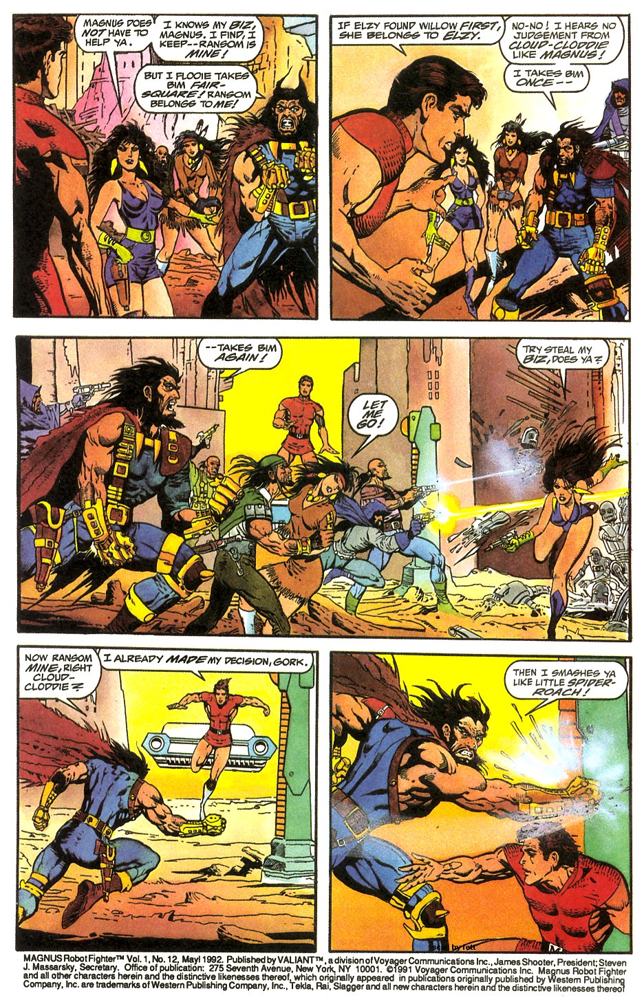Read online Magnus Robot Fighter (1991) comic -  Issue #12 - 3