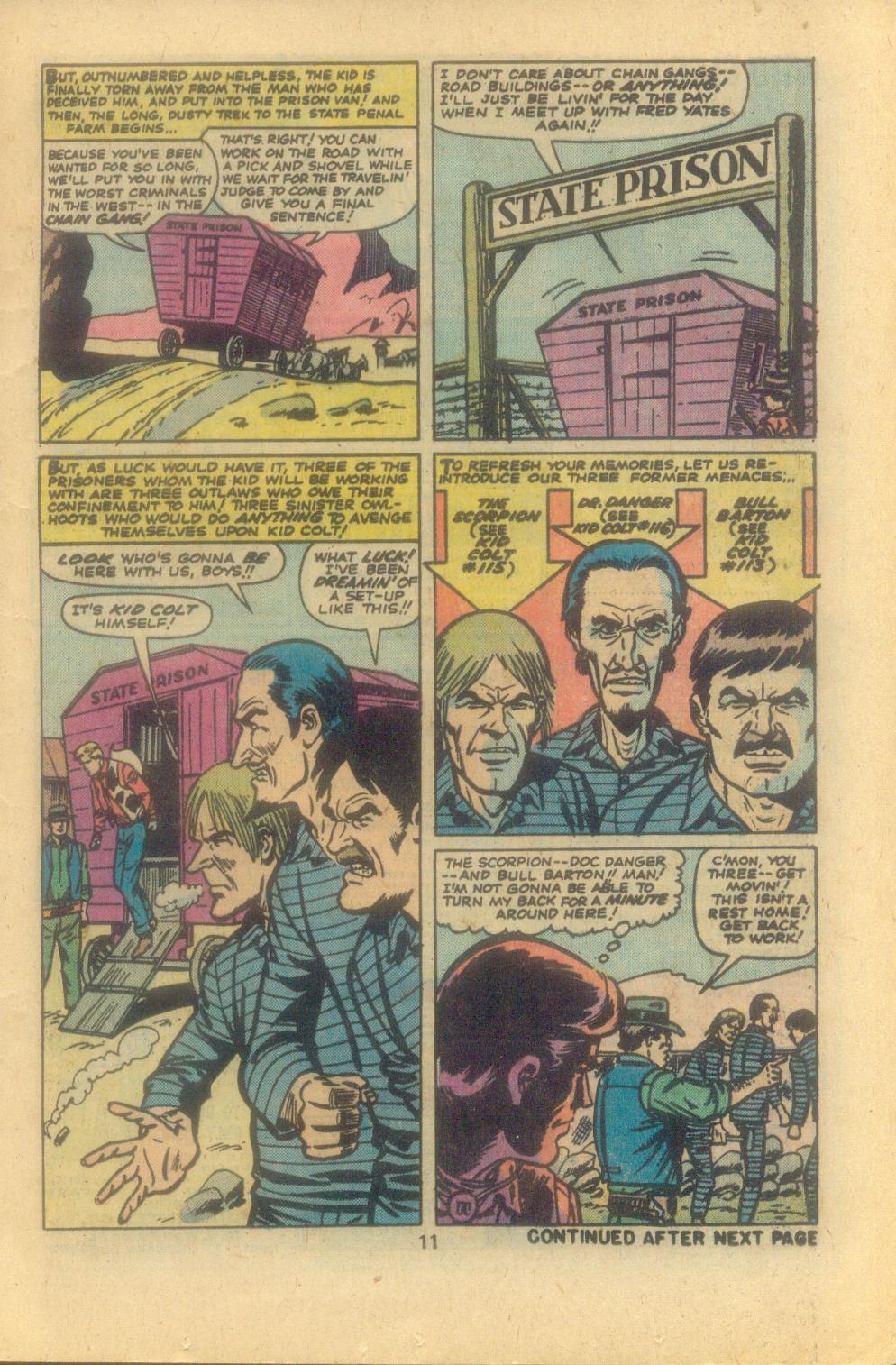 Read online Kid Colt Outlaw comic -  Issue #191 - 13