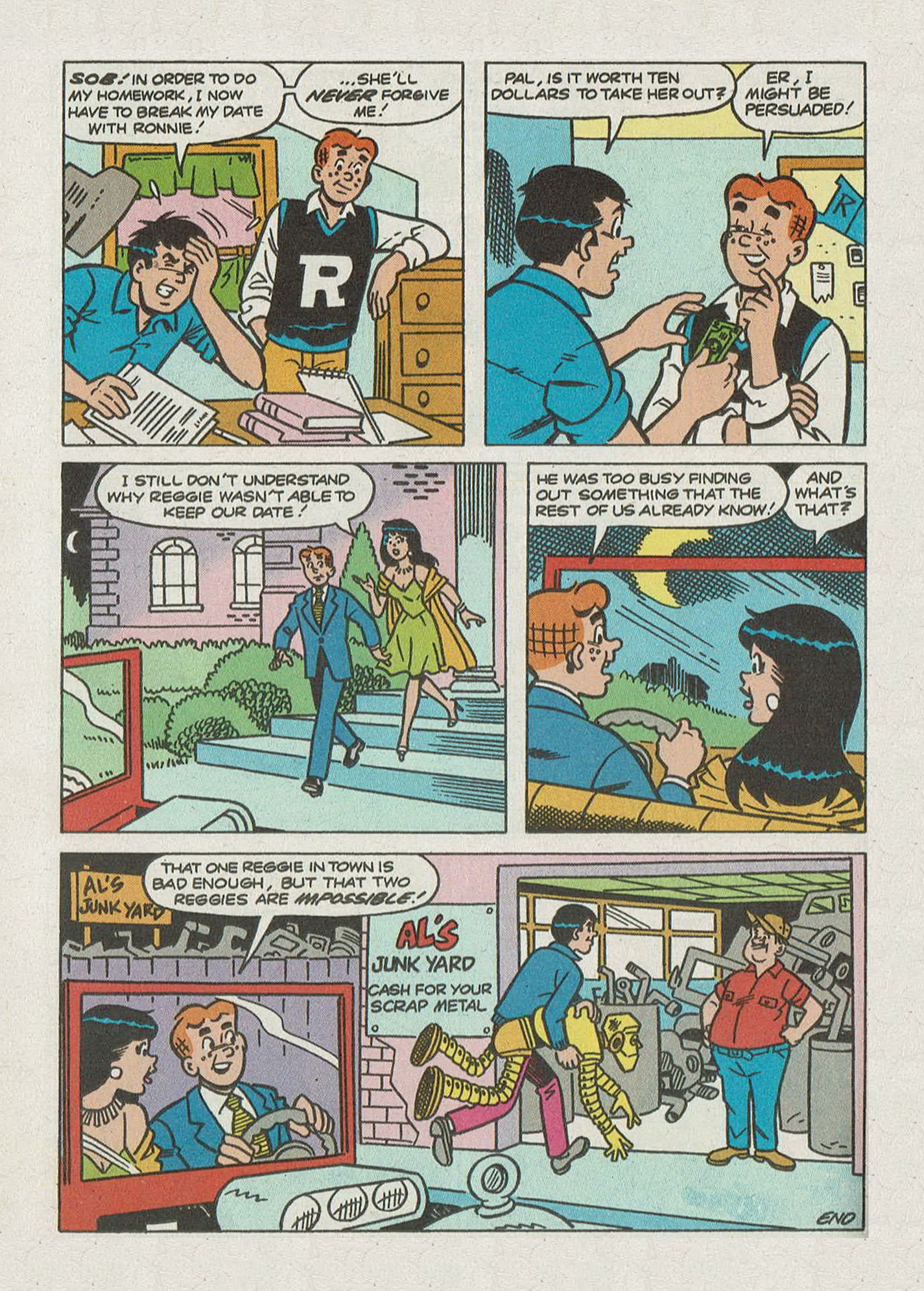 Read online Archie's Pals 'n' Gals Double Digest Magazine comic -  Issue #76 - 129
