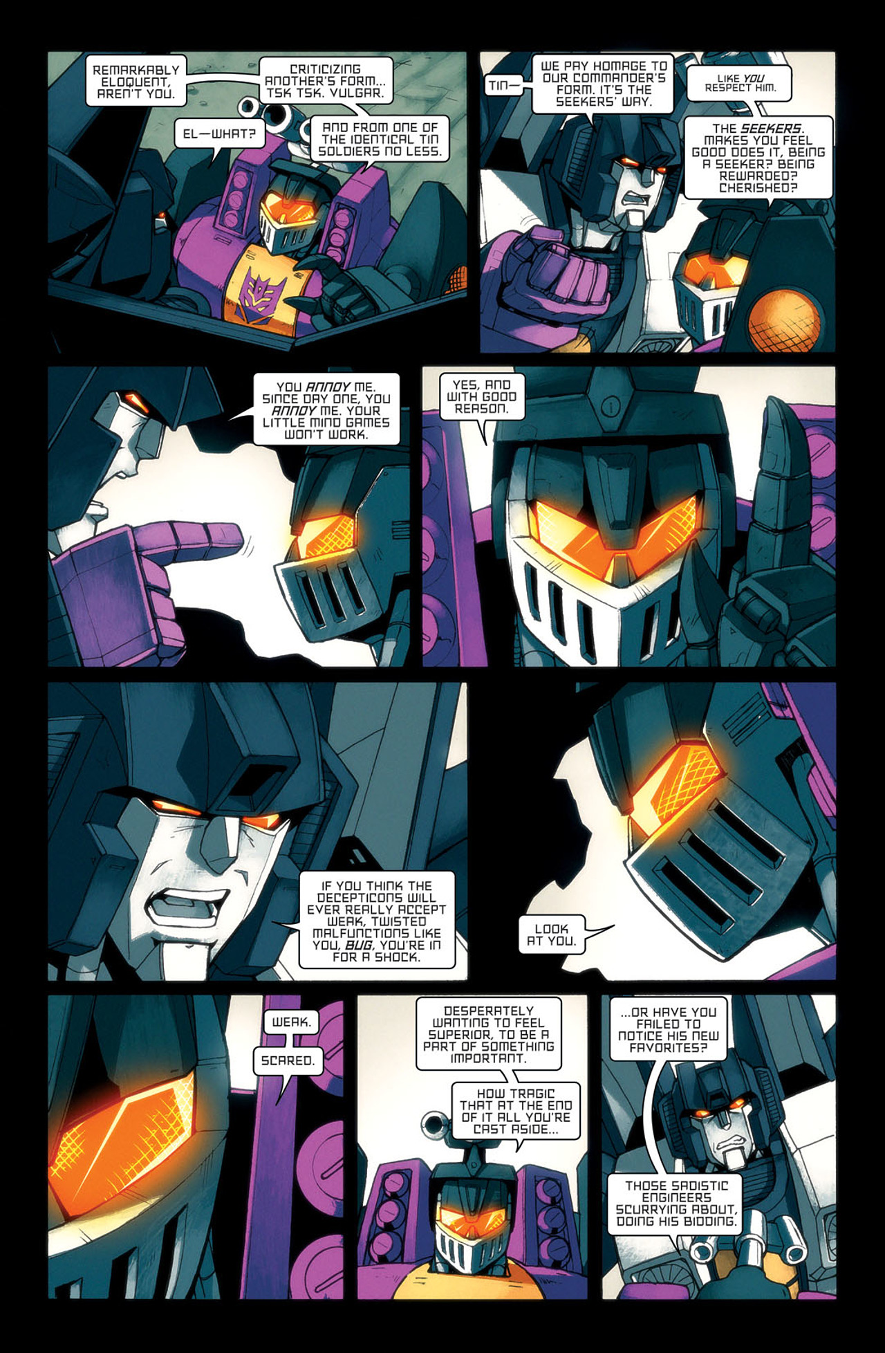 Read online The Transformers: All Hail Megatron comic -  Issue #6 - 10