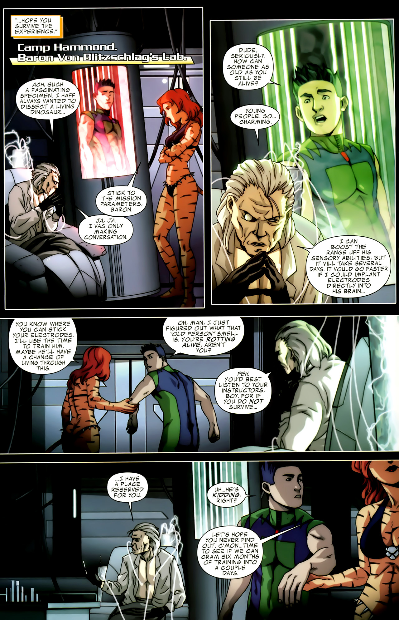 Read online Avengers: The Initiative Featuring Reptil comic -  Issue # Full - 14
