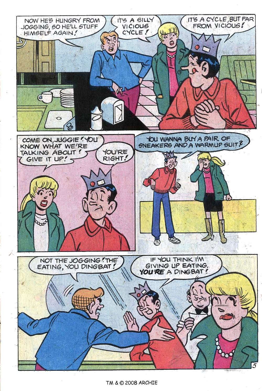 Read online Jughead (1965) comic -  Issue #276 - 7