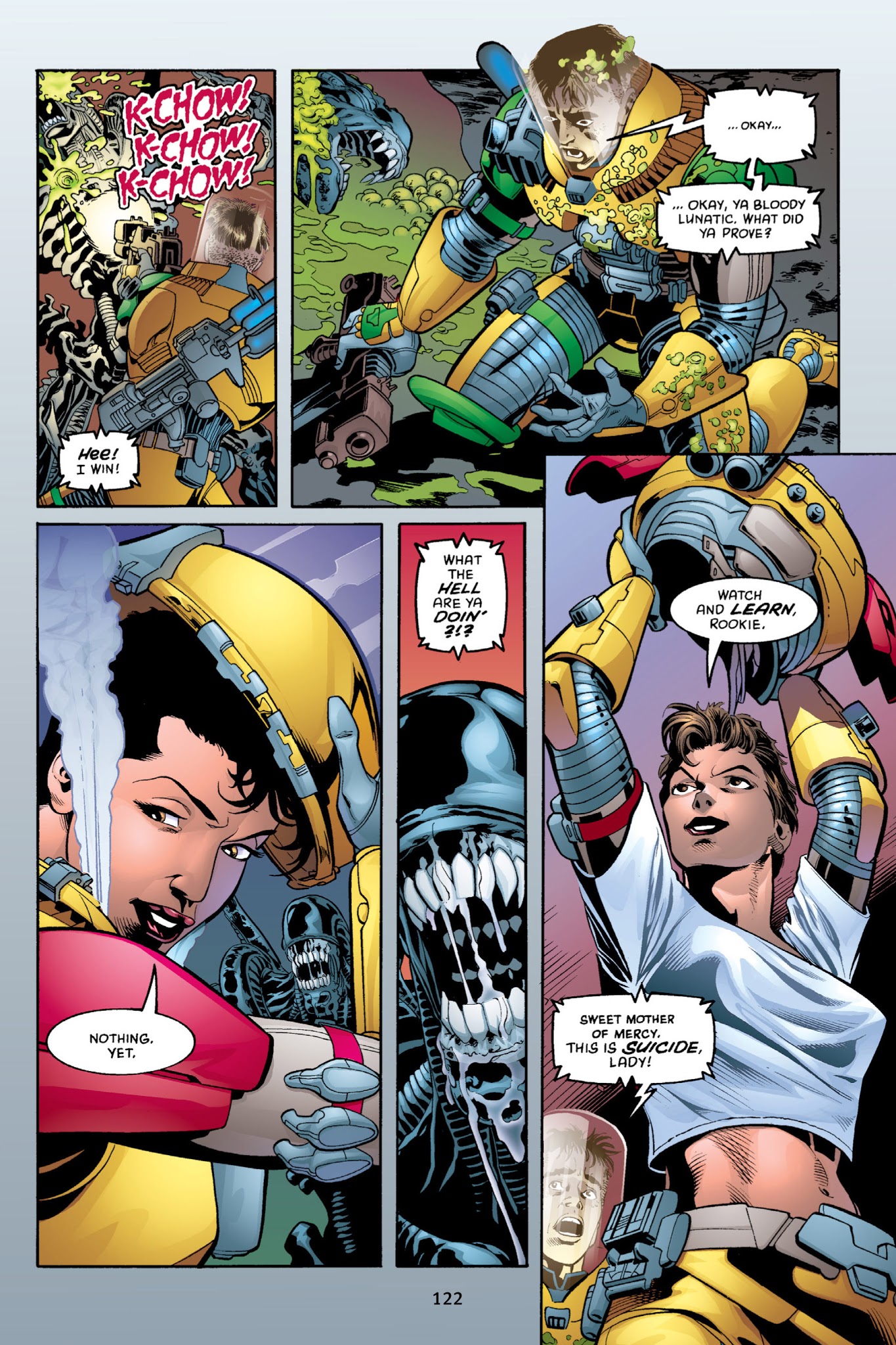 Read online Aliens Omnibus comic -  Issue # TPB 6 - 122