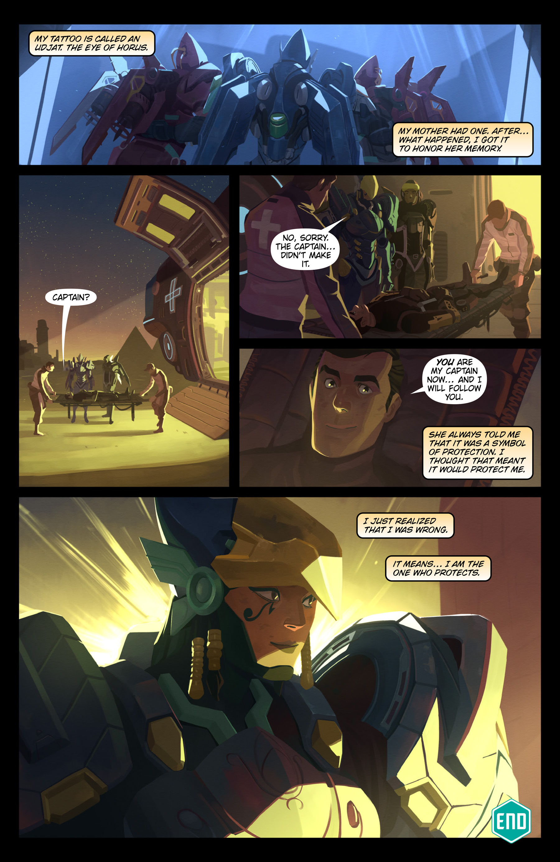Read online Overwatch comic -  Issue #5 - 10
