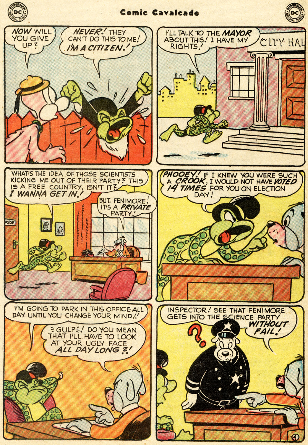 Read online Comic Cavalcade comic -  Issue #50 - 31