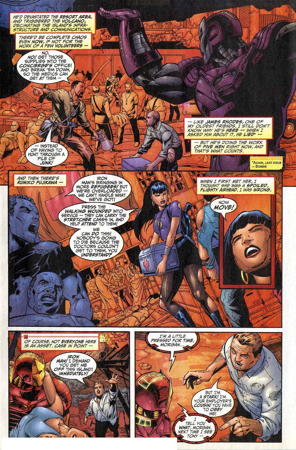 Read online Iron Man (1998) comic -  Issue #5 - 6