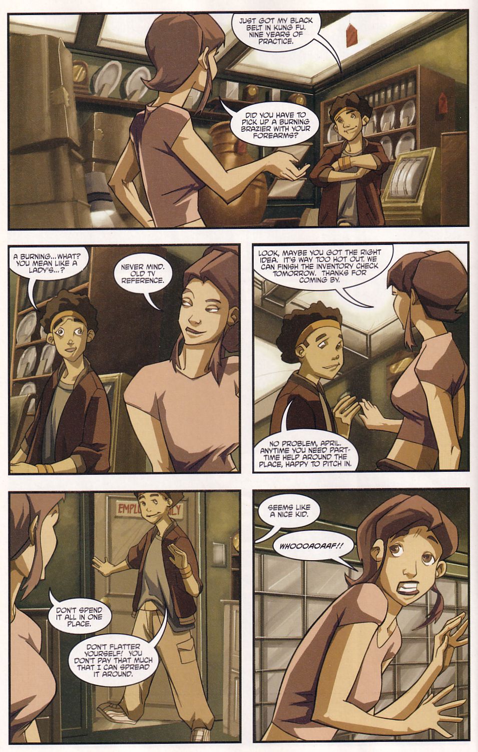 Read online Teenage Mutant Ninja Turtles (2003) comic -  Issue #6 - 6