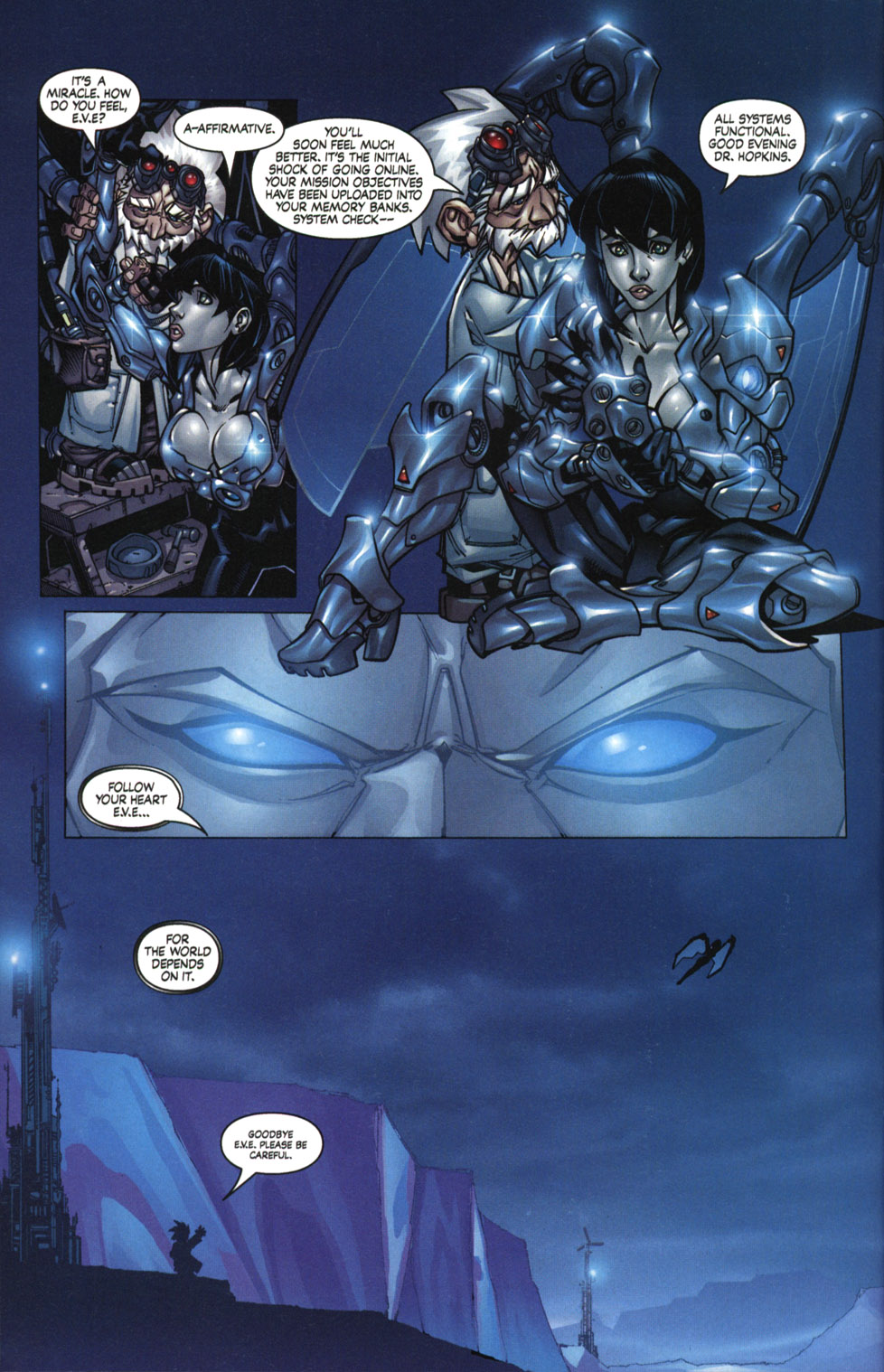 Read online E.V.E. ProtoMecha comic -  Issue #1 - 8