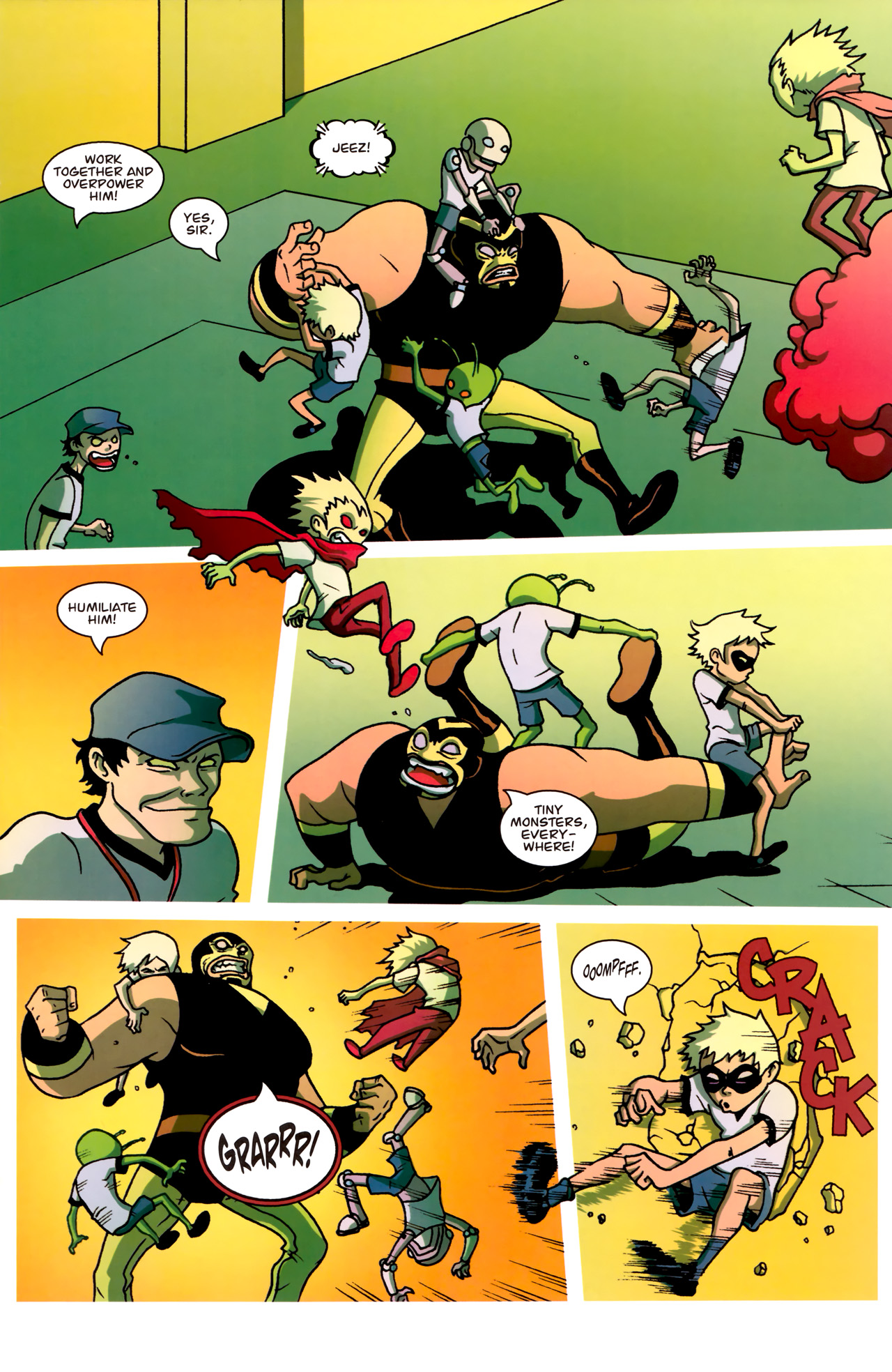 Read online Gladstone's School for World Conquerors (2011) comic -  Issue #2 - 5