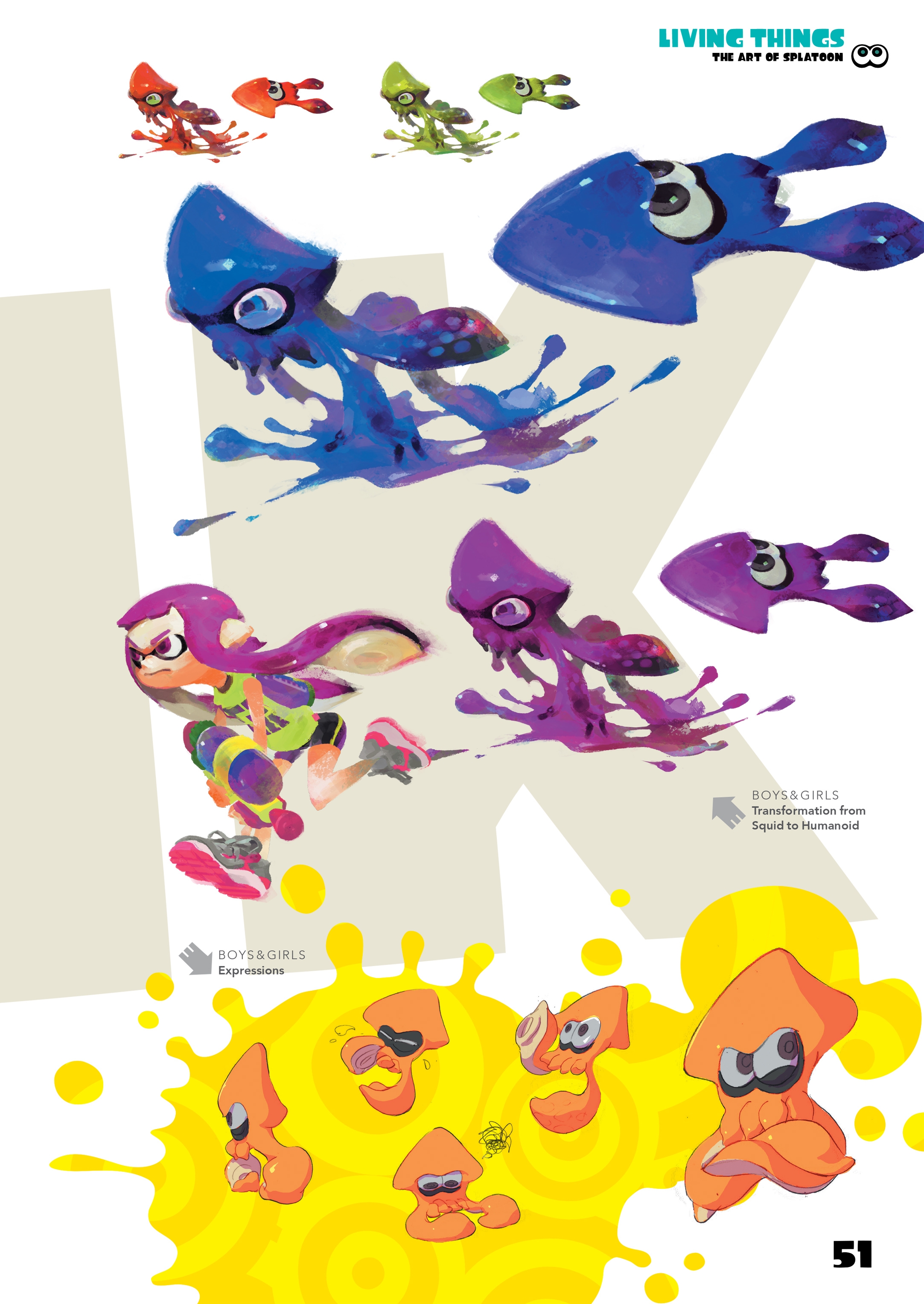 Read online The Art of Splatoon comic -  Issue # TPB (Part 1) - 42