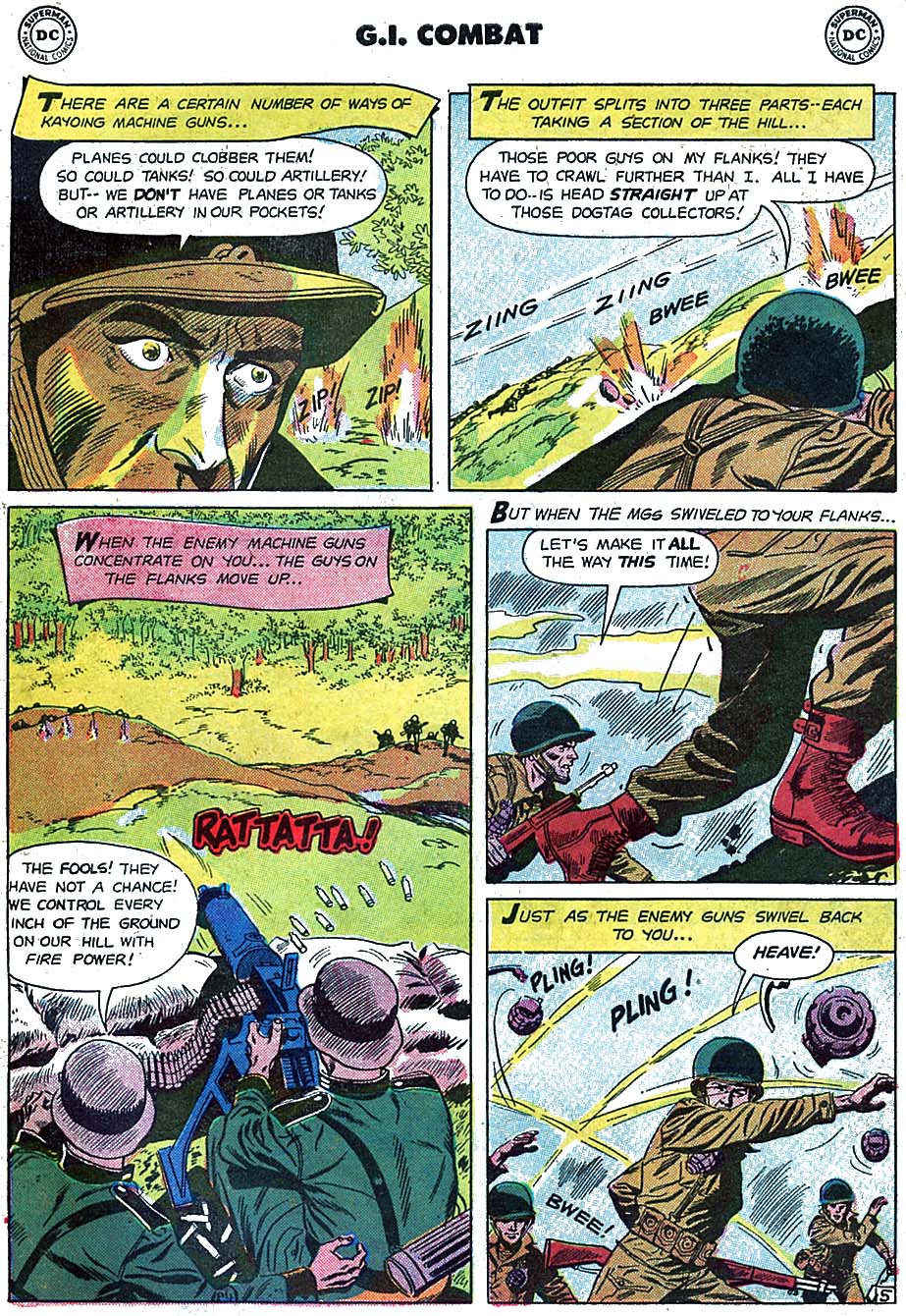 Read online G.I. Combat (1952) comic -  Issue #54 - 31