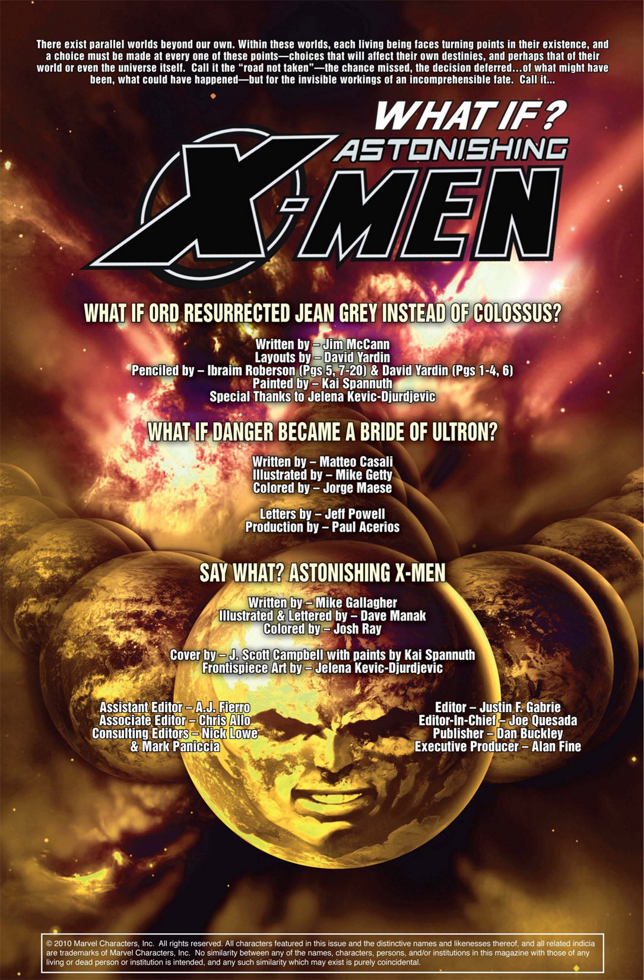 Read online What If? Astonishing X-Men comic -  Issue # Full - 2
