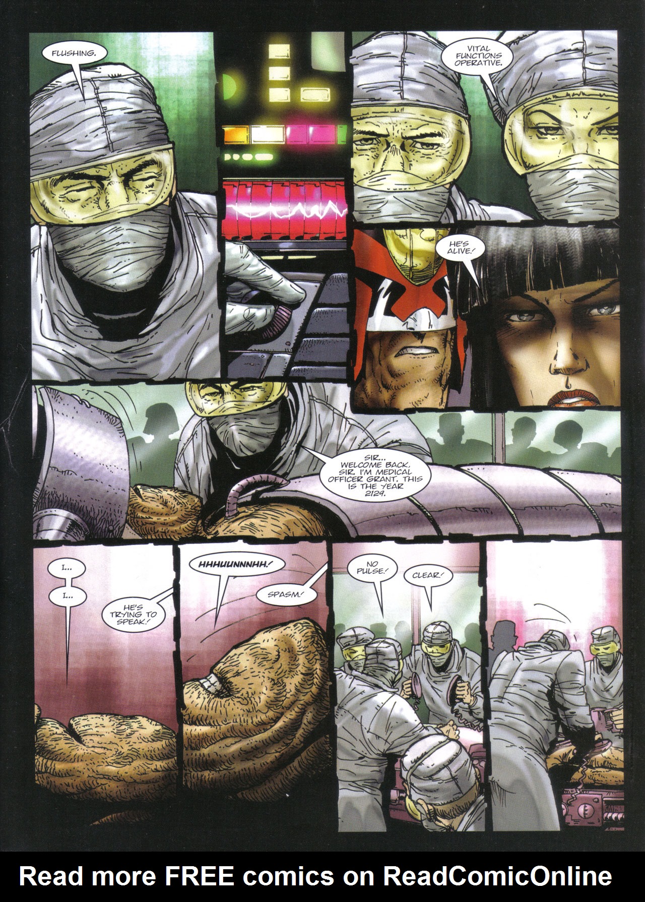 Read online Judge Dredd Origins comic -  Issue # TPB - 137