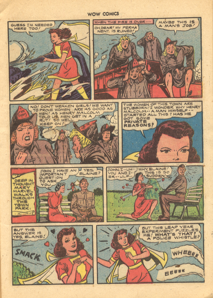 Read online Wow Comics comic -  Issue #27 - 9